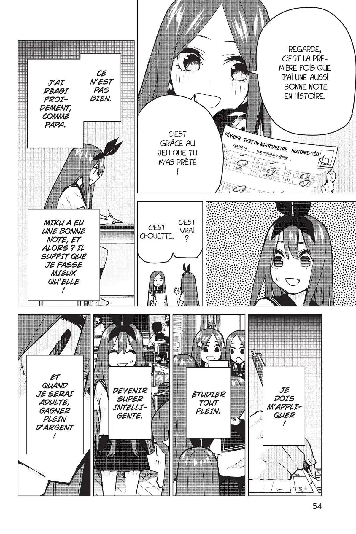 The Quintessential Quintuplets Volume 11 page 55