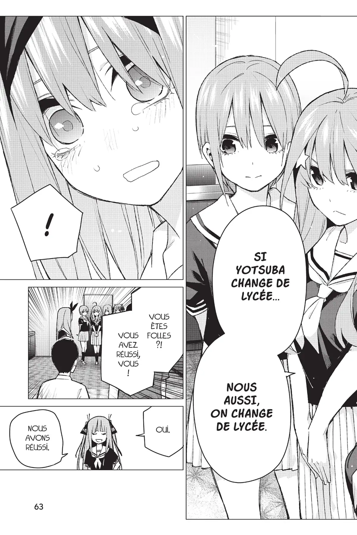 The Quintessential Quintuplets Volume 11 page 64