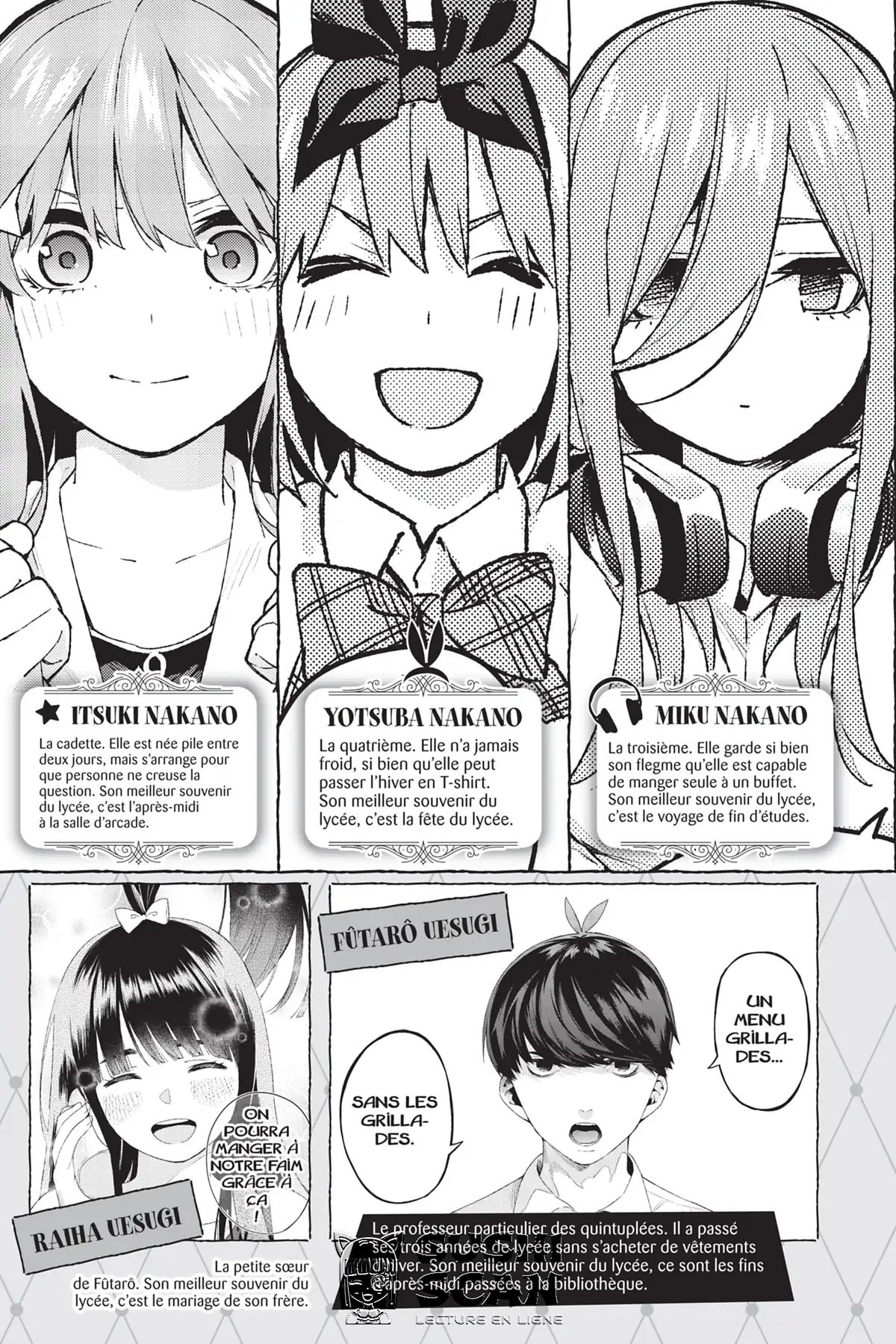 The Quintessential Quintuplets Volume 14 page 4