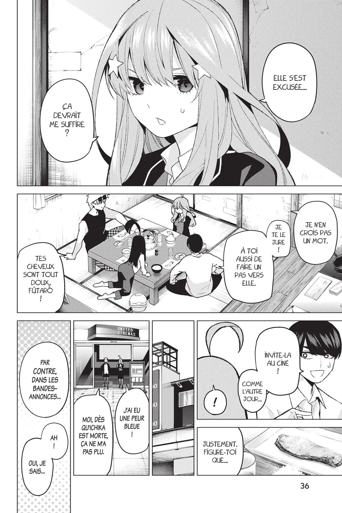 The Quintessential Quintuplets Volume 6 page 35