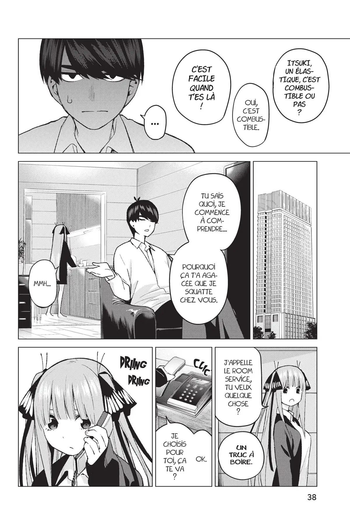 The Quintessential Quintuplets Volume 6 page 37