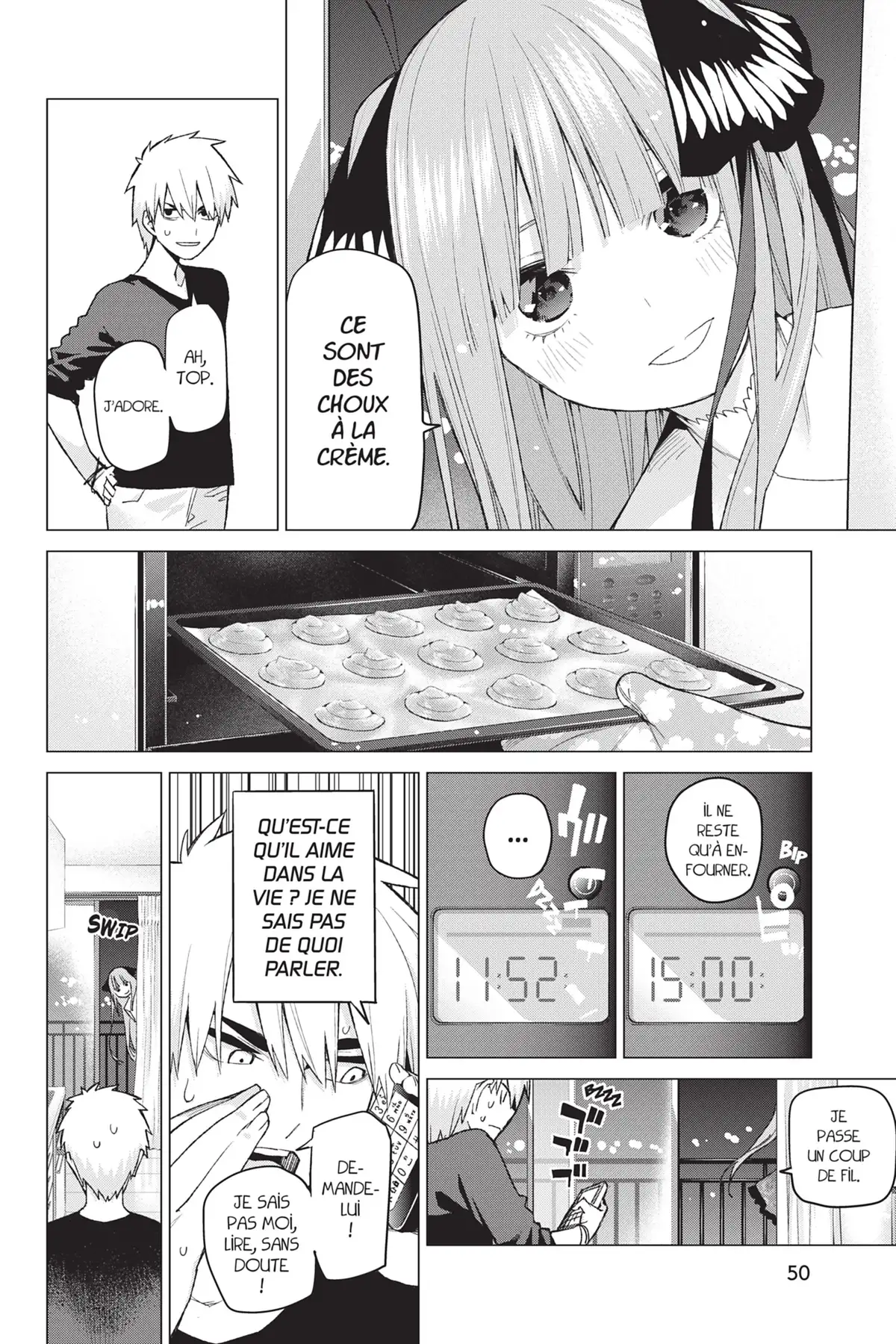 The Quintessential Quintuplets Volume 6 page 49