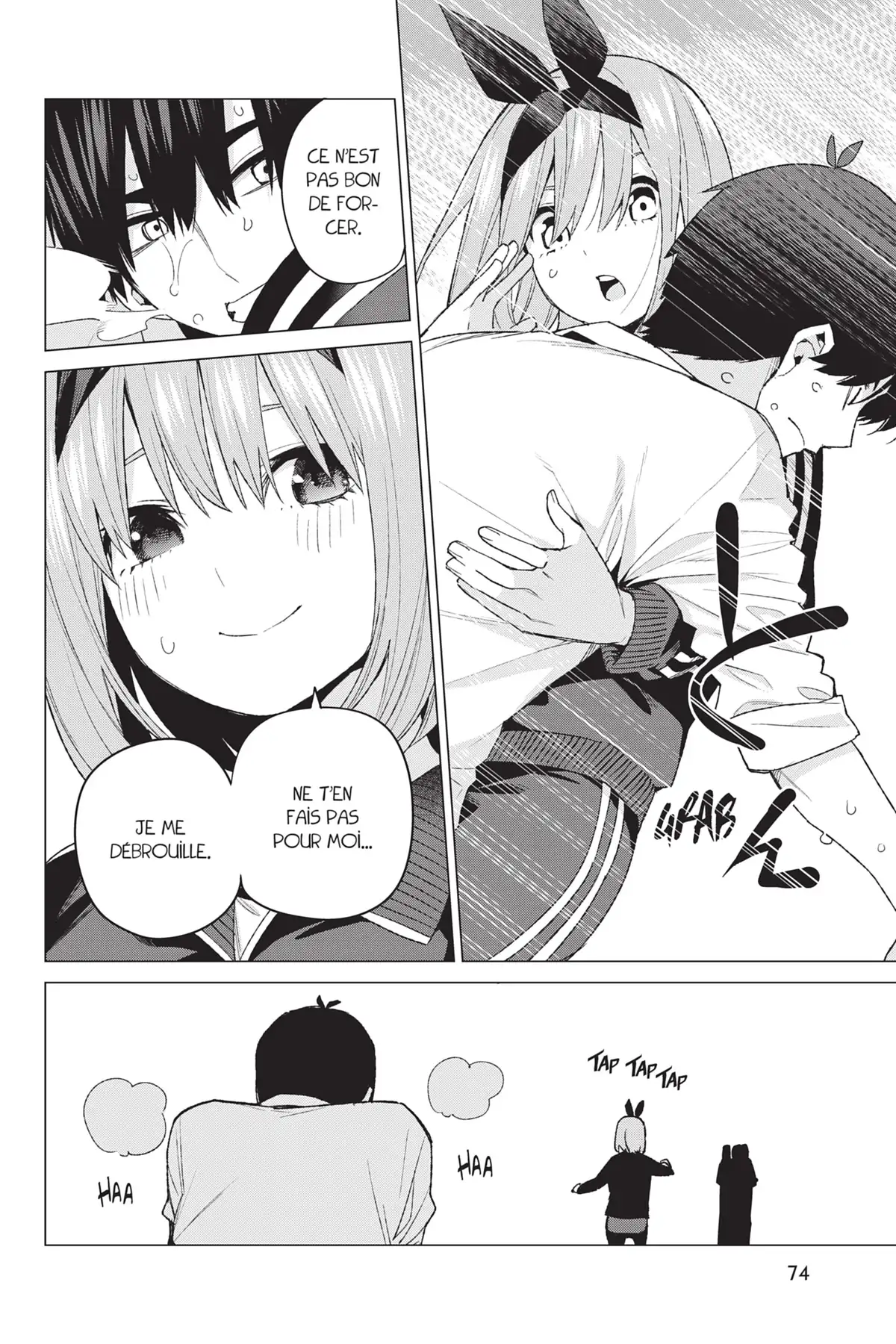 The Quintessential Quintuplets Volume 6 page 72