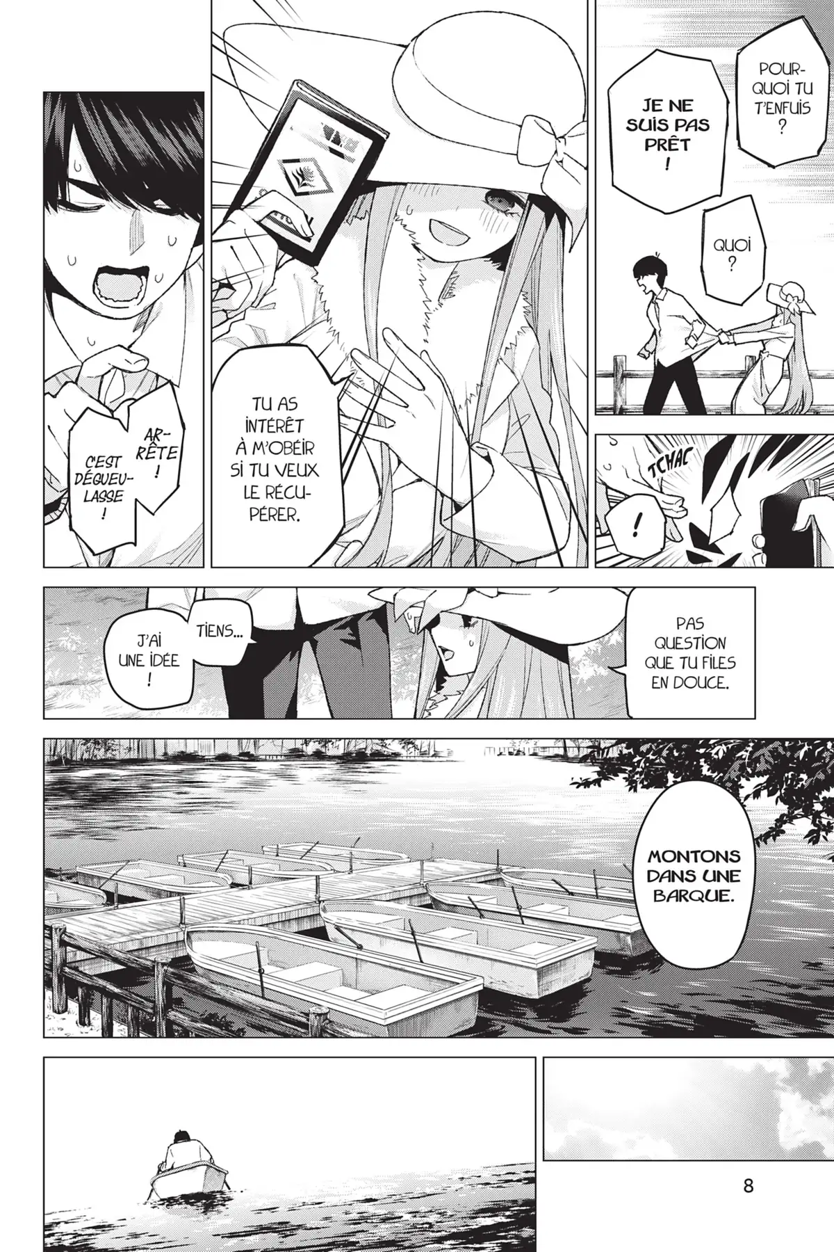 The Quintessential Quintuplets Volume 6 page 8