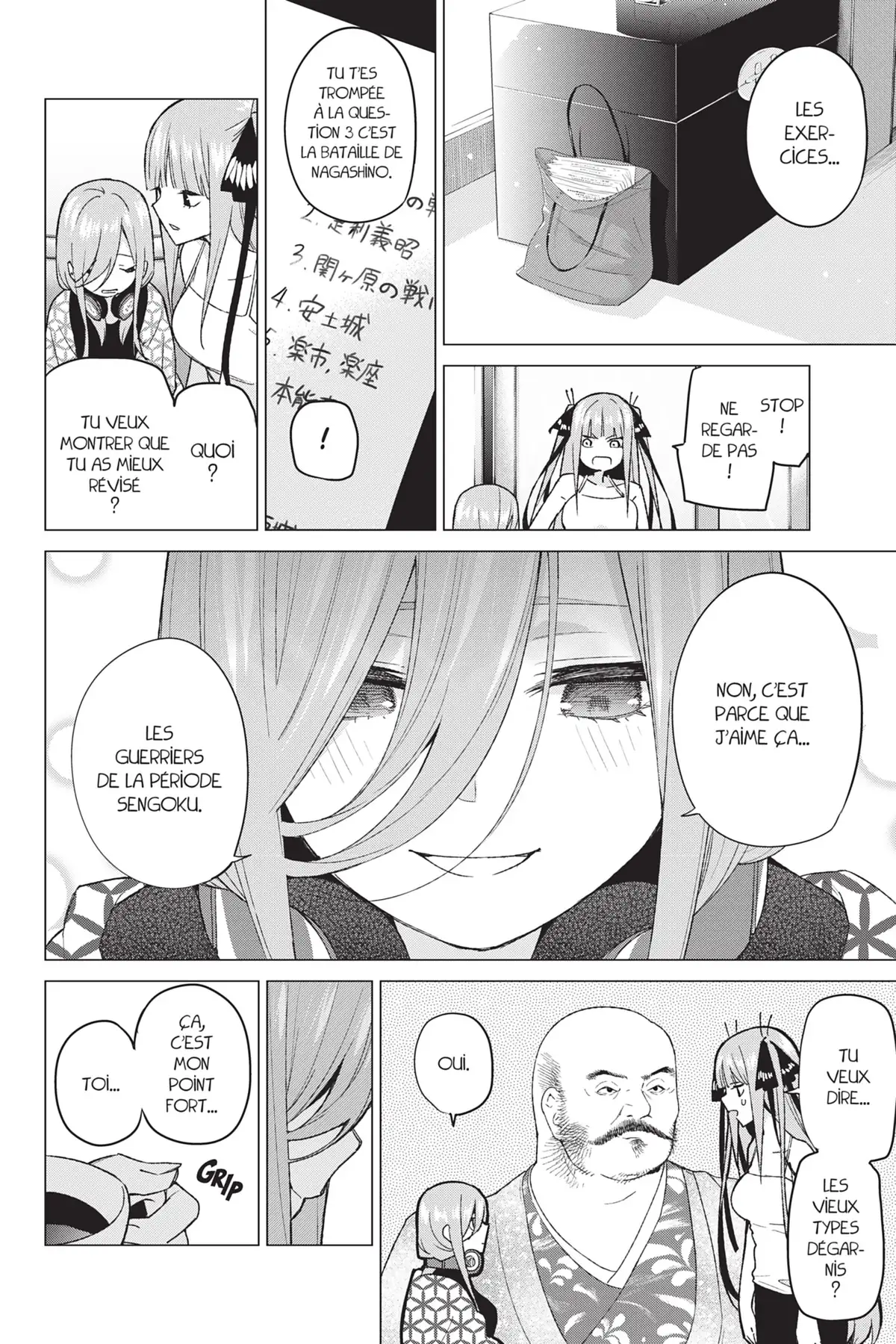 The Quintessential Quintuplets Volume 6 page 92