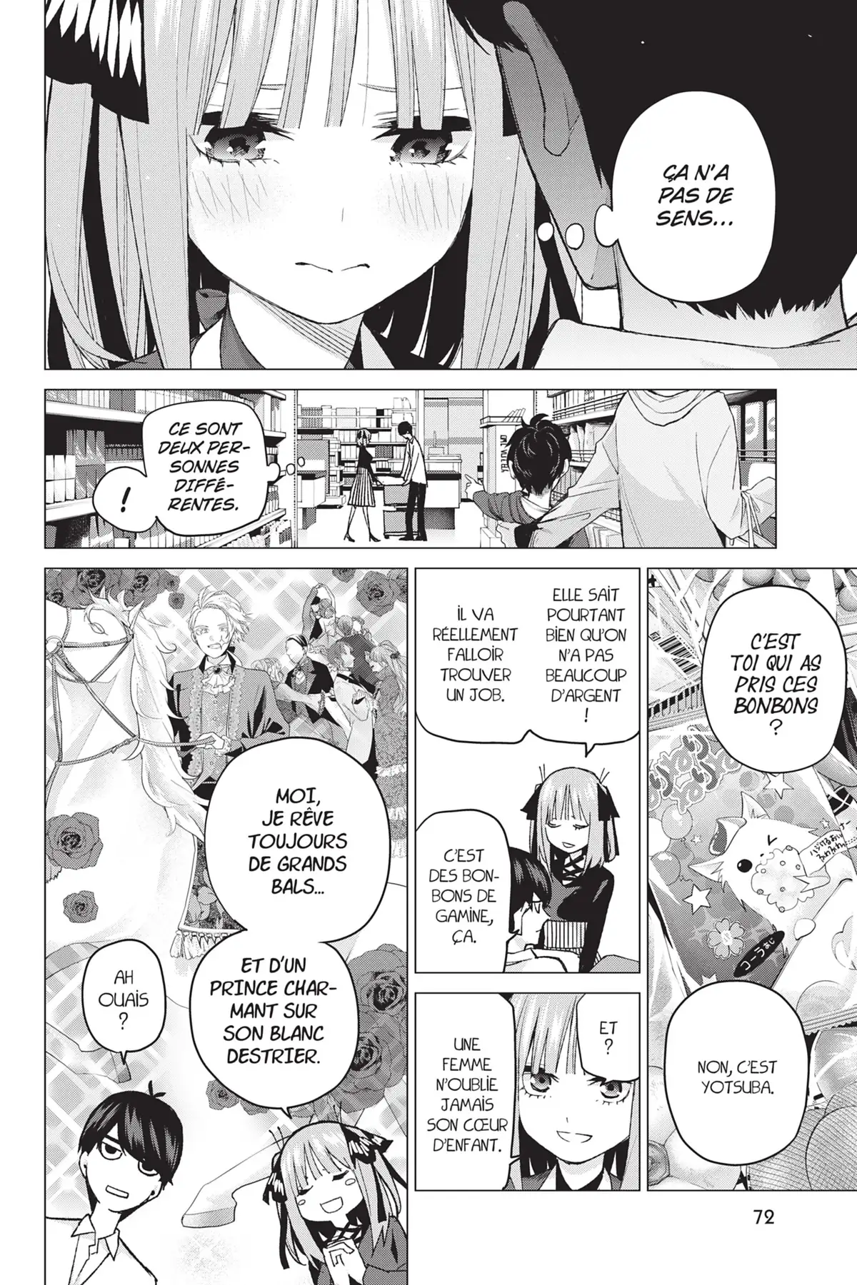 The Quintessential Quintuplets Volume 7 page 69