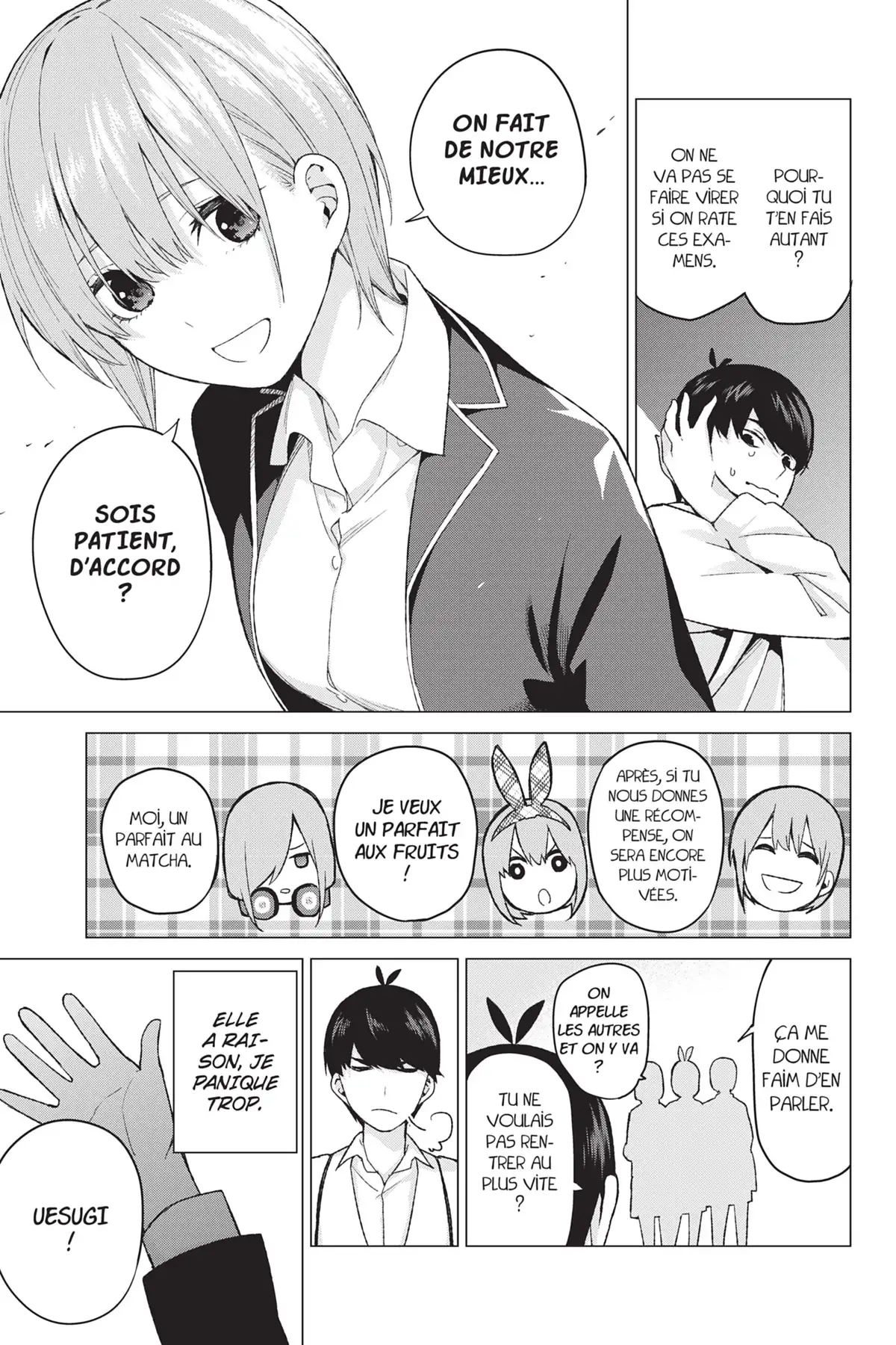 The Quintessential Quintuplets Volume 3 page 20