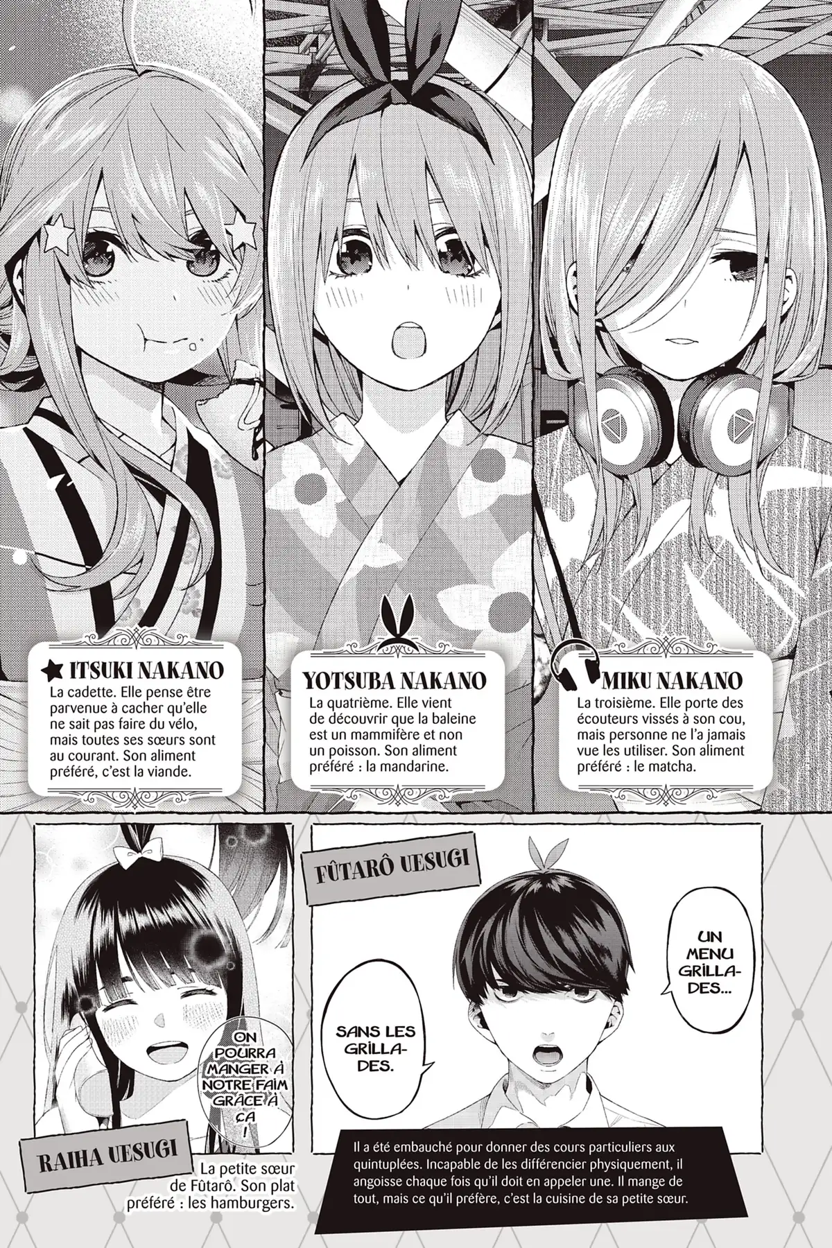 The Quintessential Quintuplets Volume 3 page 4