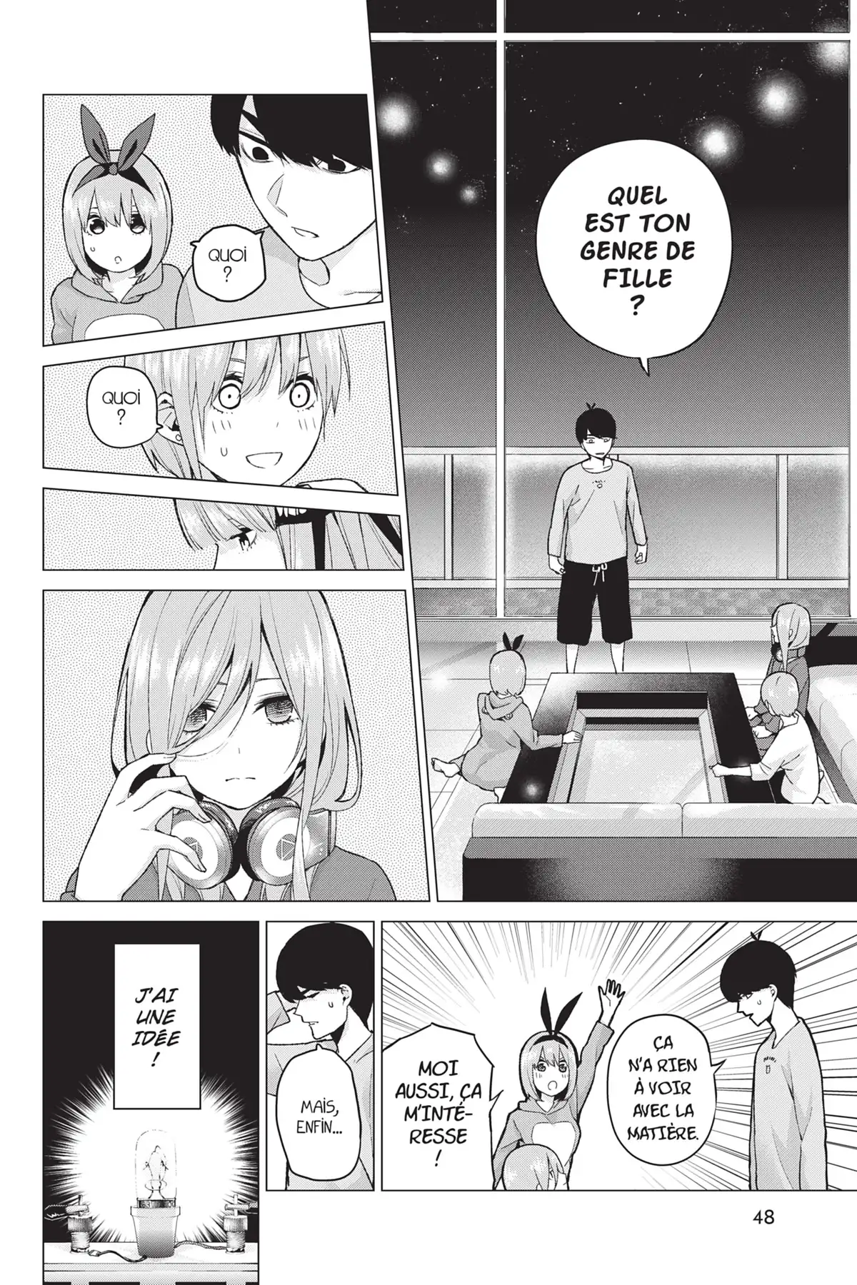 The Quintessential Quintuplets Volume 3 page 49