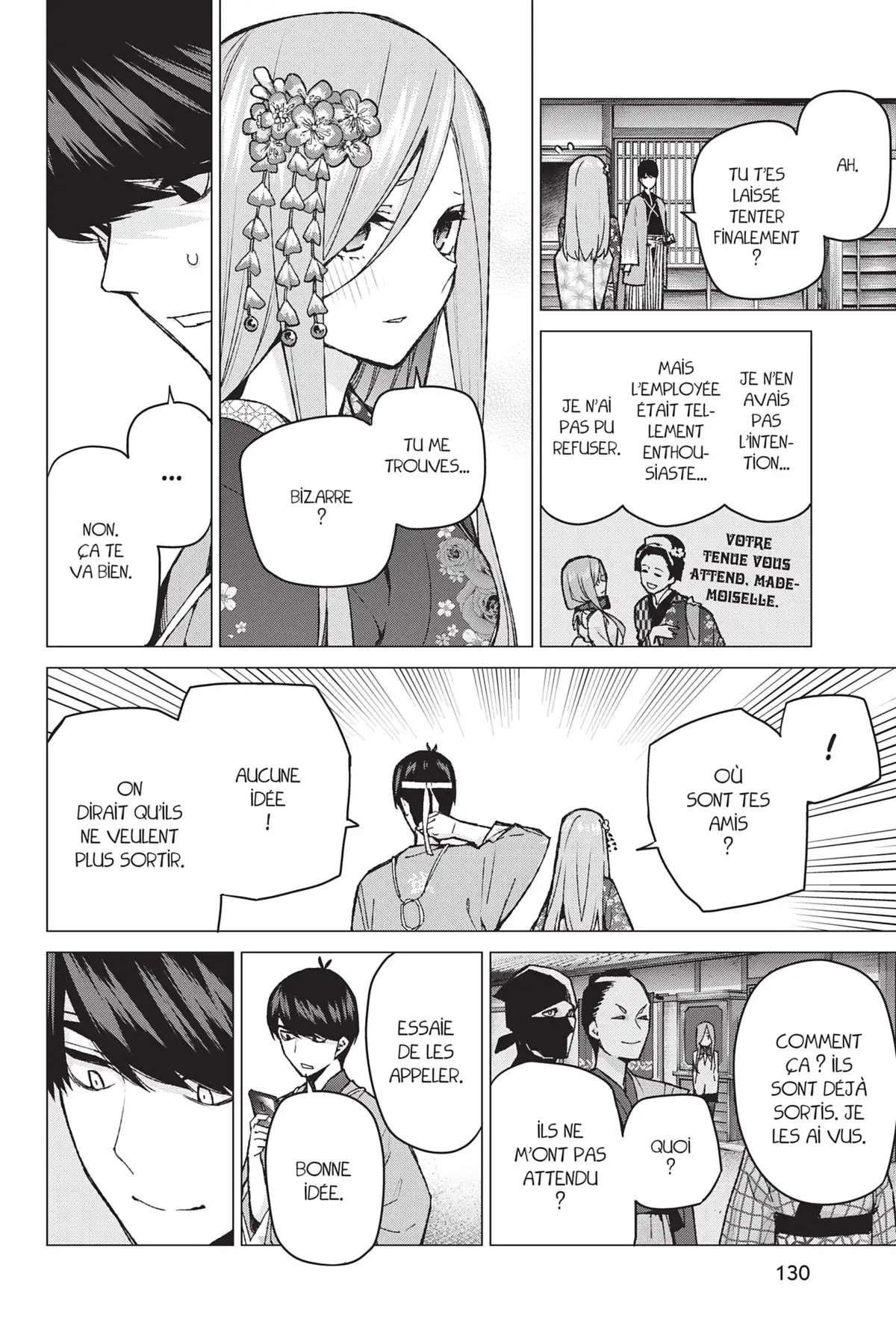 The Quintessential Quintuplets Volume 10 page 131