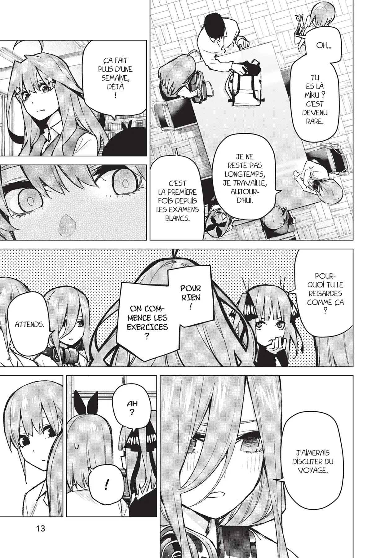 The Quintessential Quintuplets Volume 10 page 14