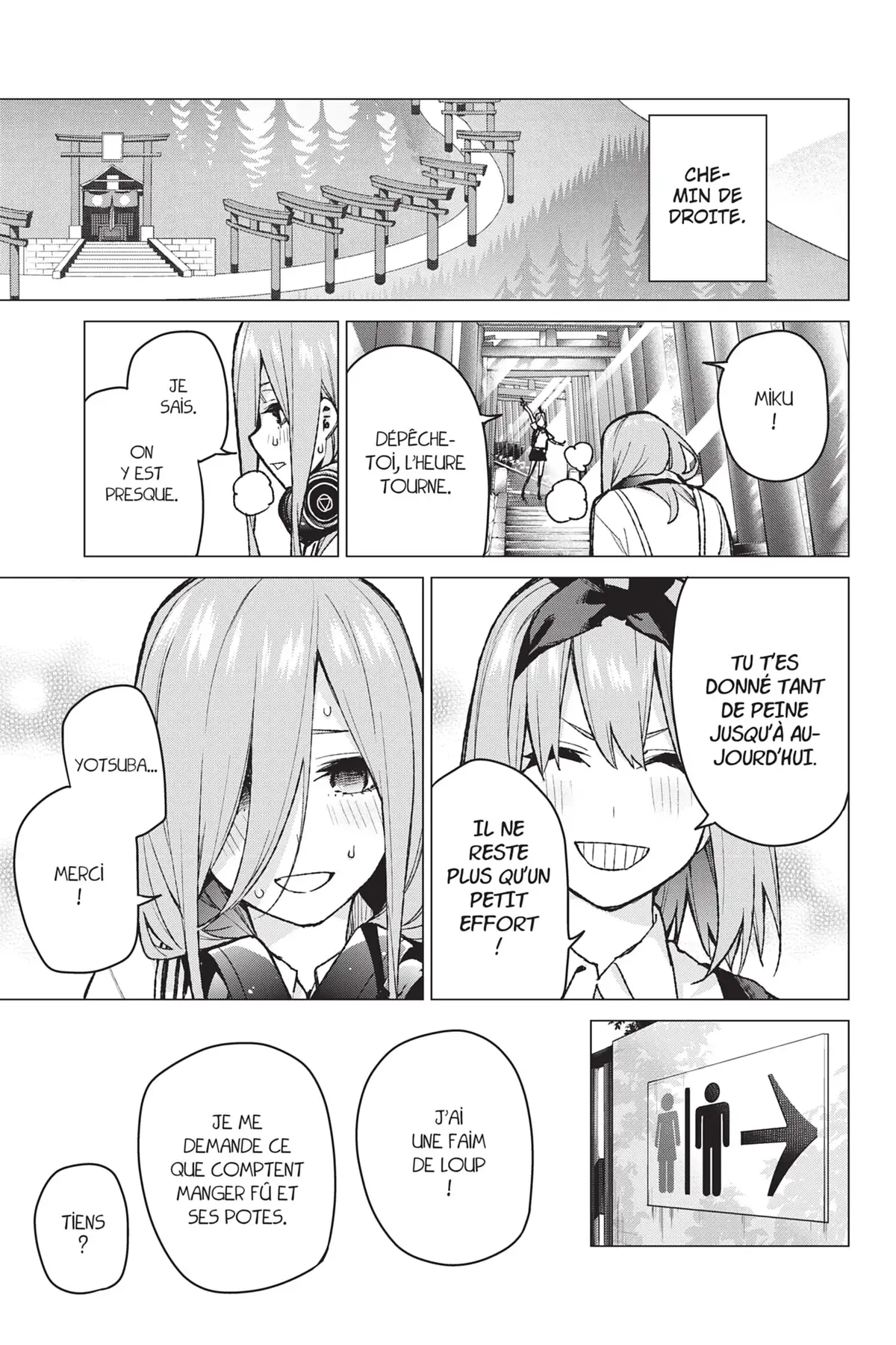 The Quintessential Quintuplets Volume 10 page 58