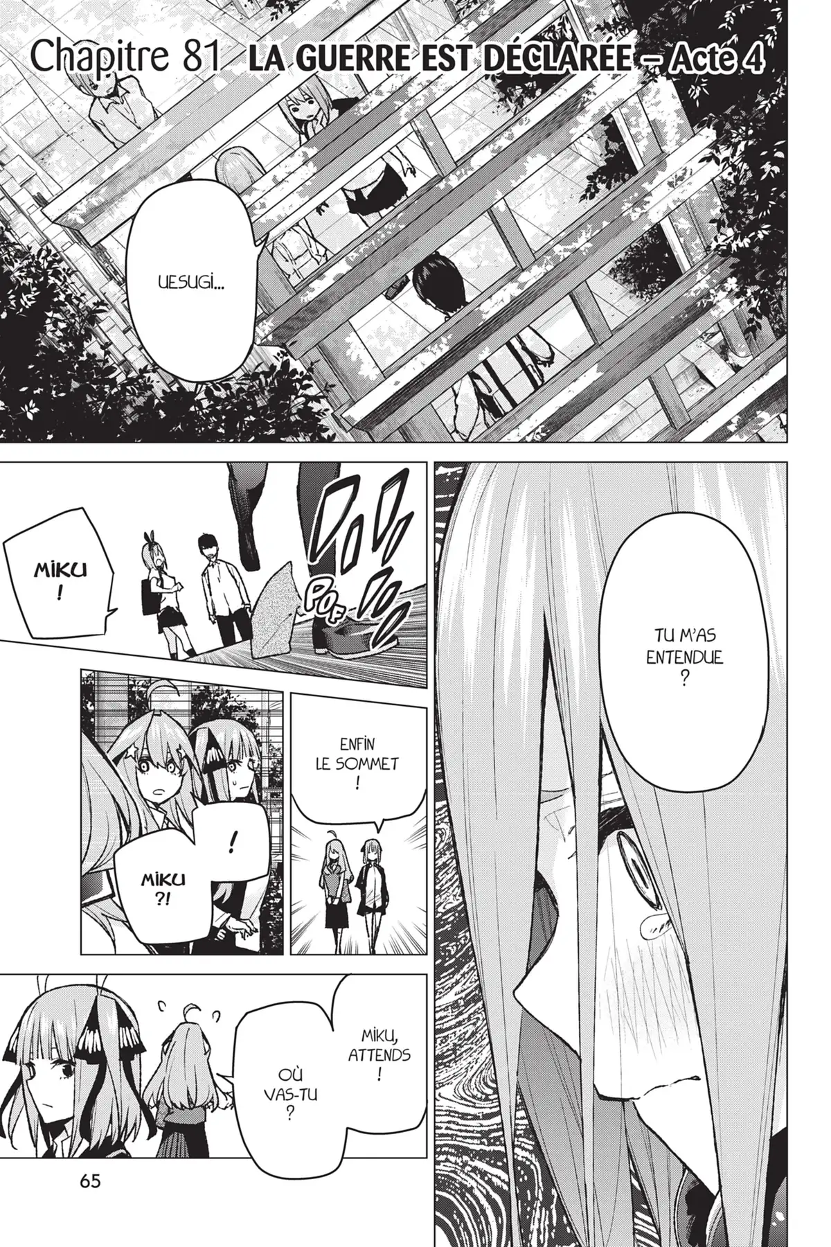 The Quintessential Quintuplets Volume 10 page 66