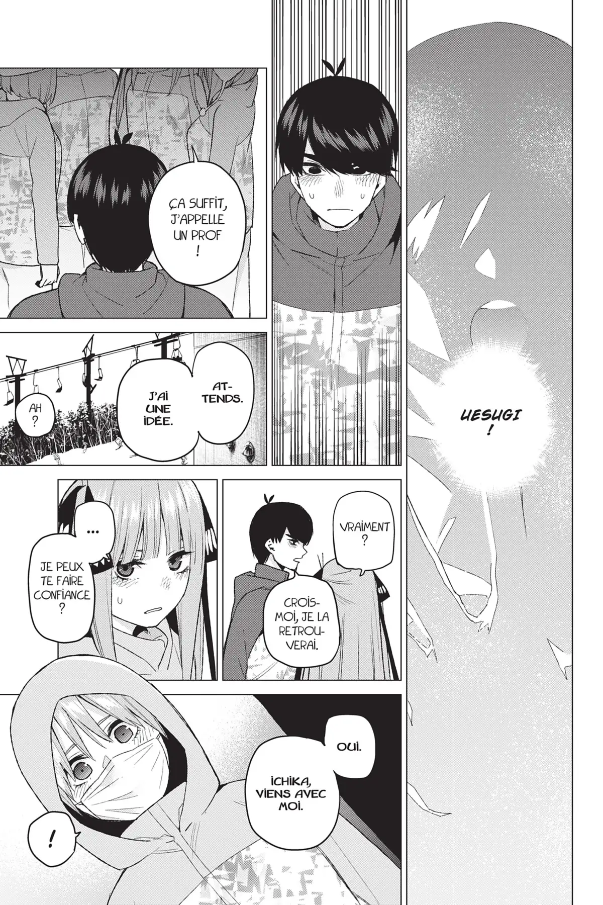 The Quintessential Quintuplets Volume 4 page 134