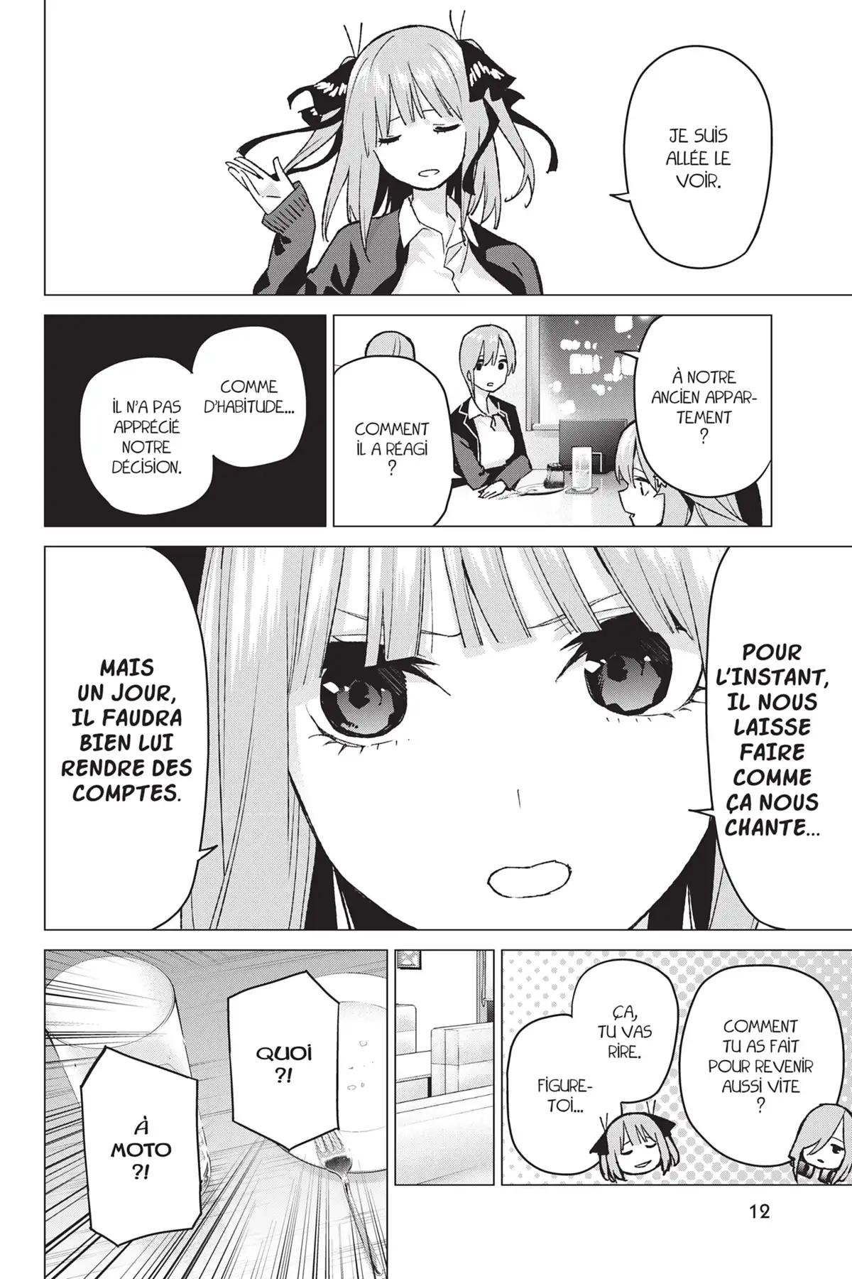 The Quintessential Quintuplets Volume 8 page 12