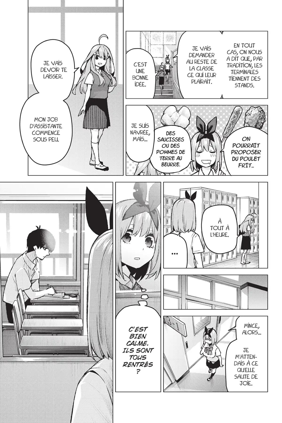 The Quintessential Quintuplets Volume 12 page 10