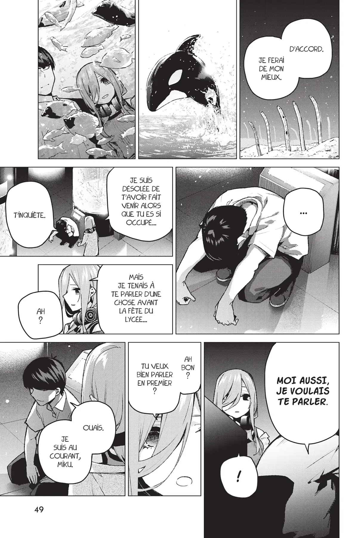 The Quintessential Quintuplets Volume 12 page 50