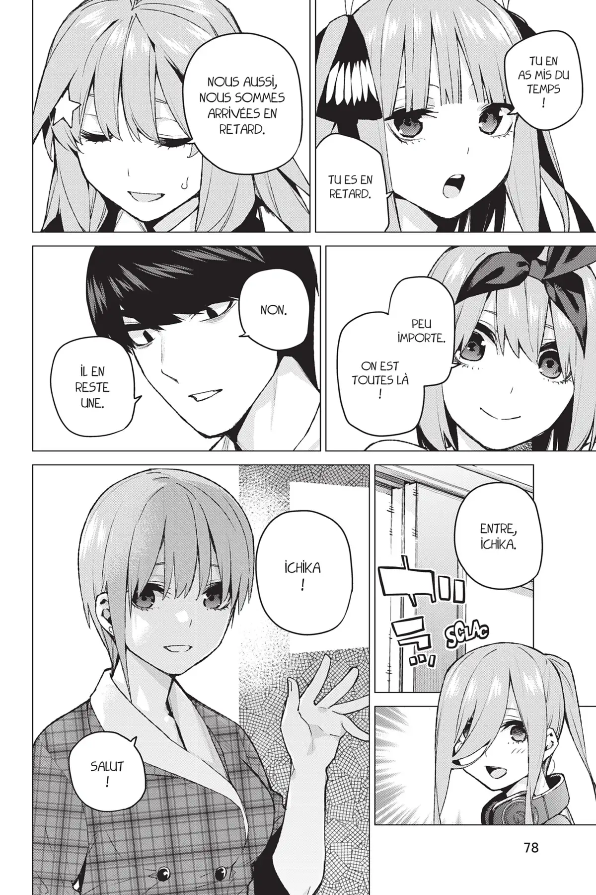 The Quintessential Quintuplets Volume 12 page 78
