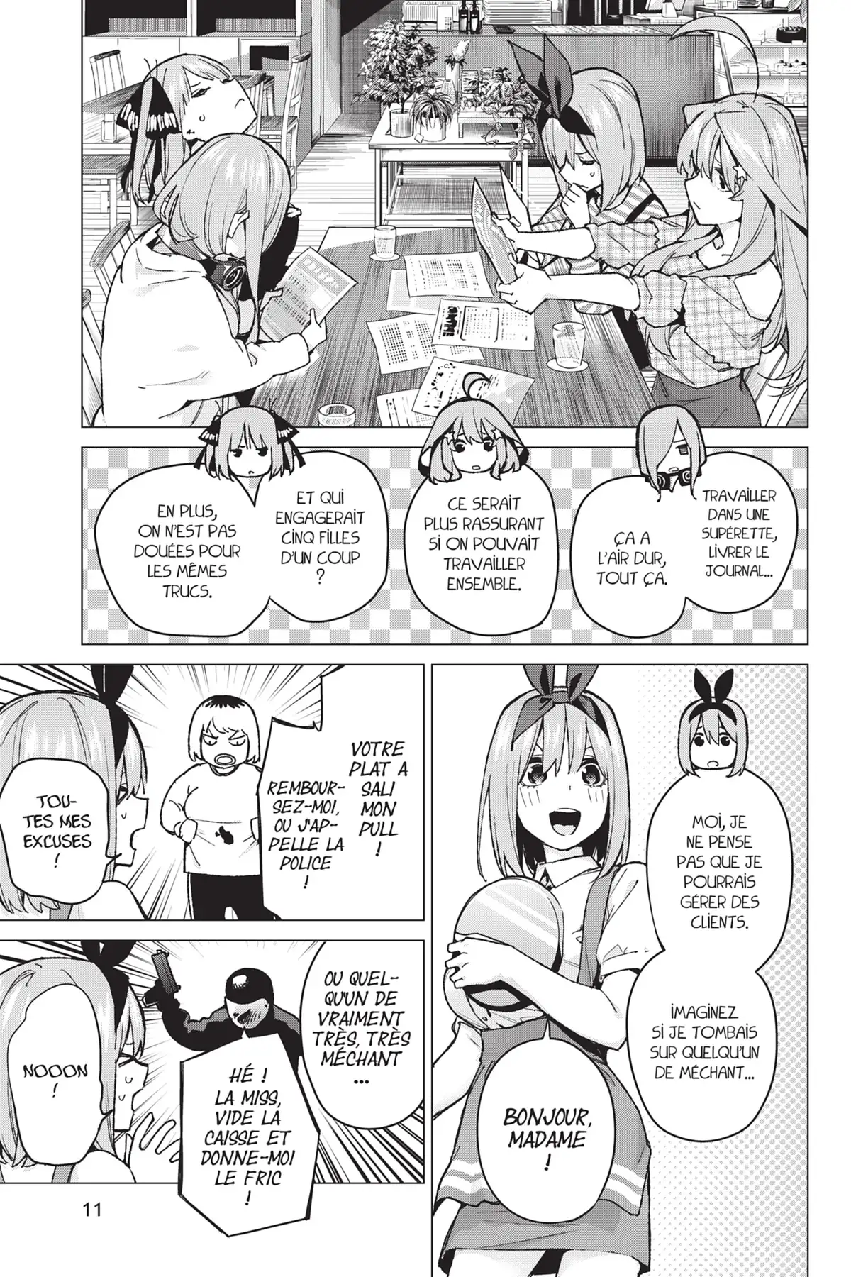 The Quintessential Quintuplets Volume 9 page 12