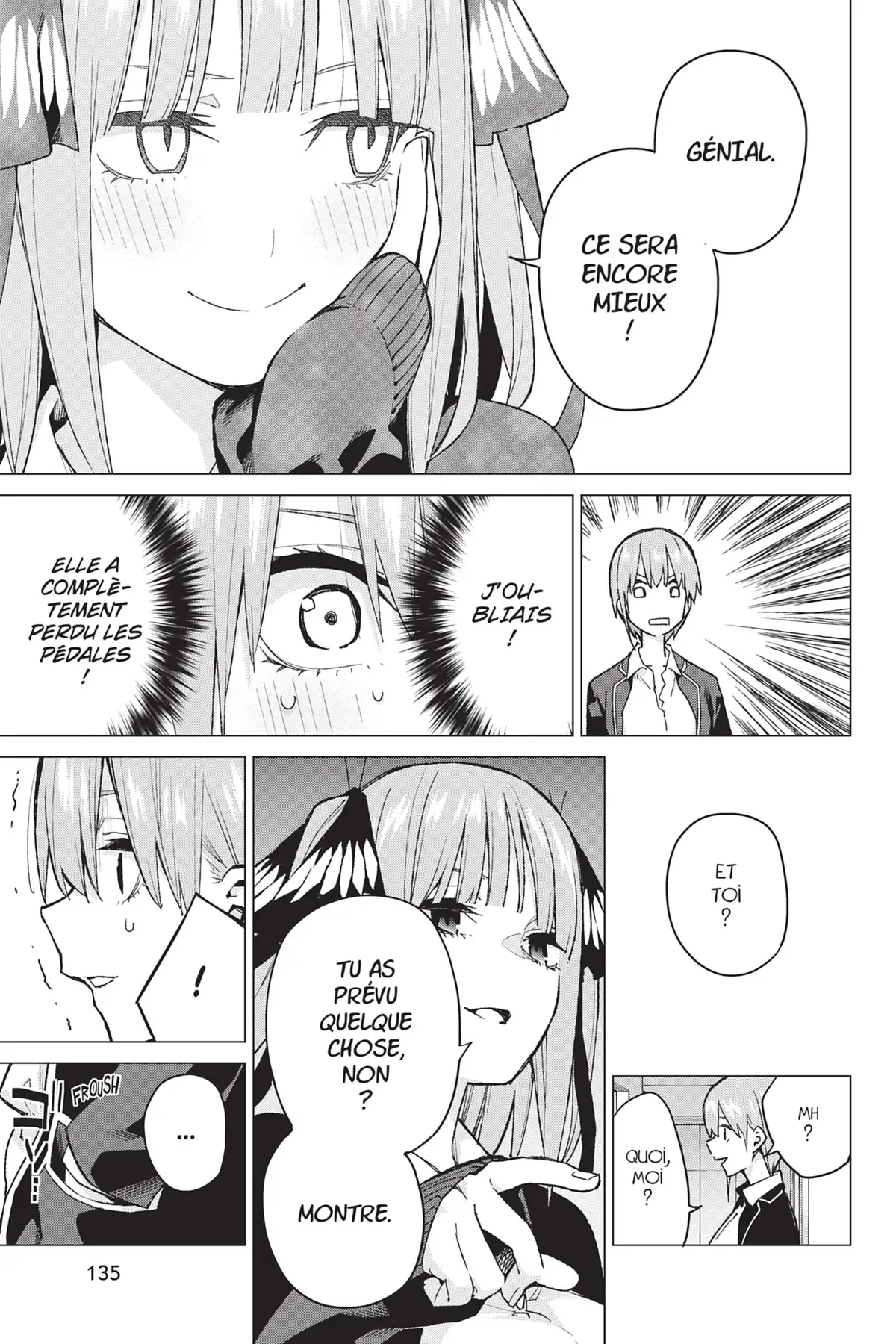 The Quintessential Quintuplets Volume 9 page 136