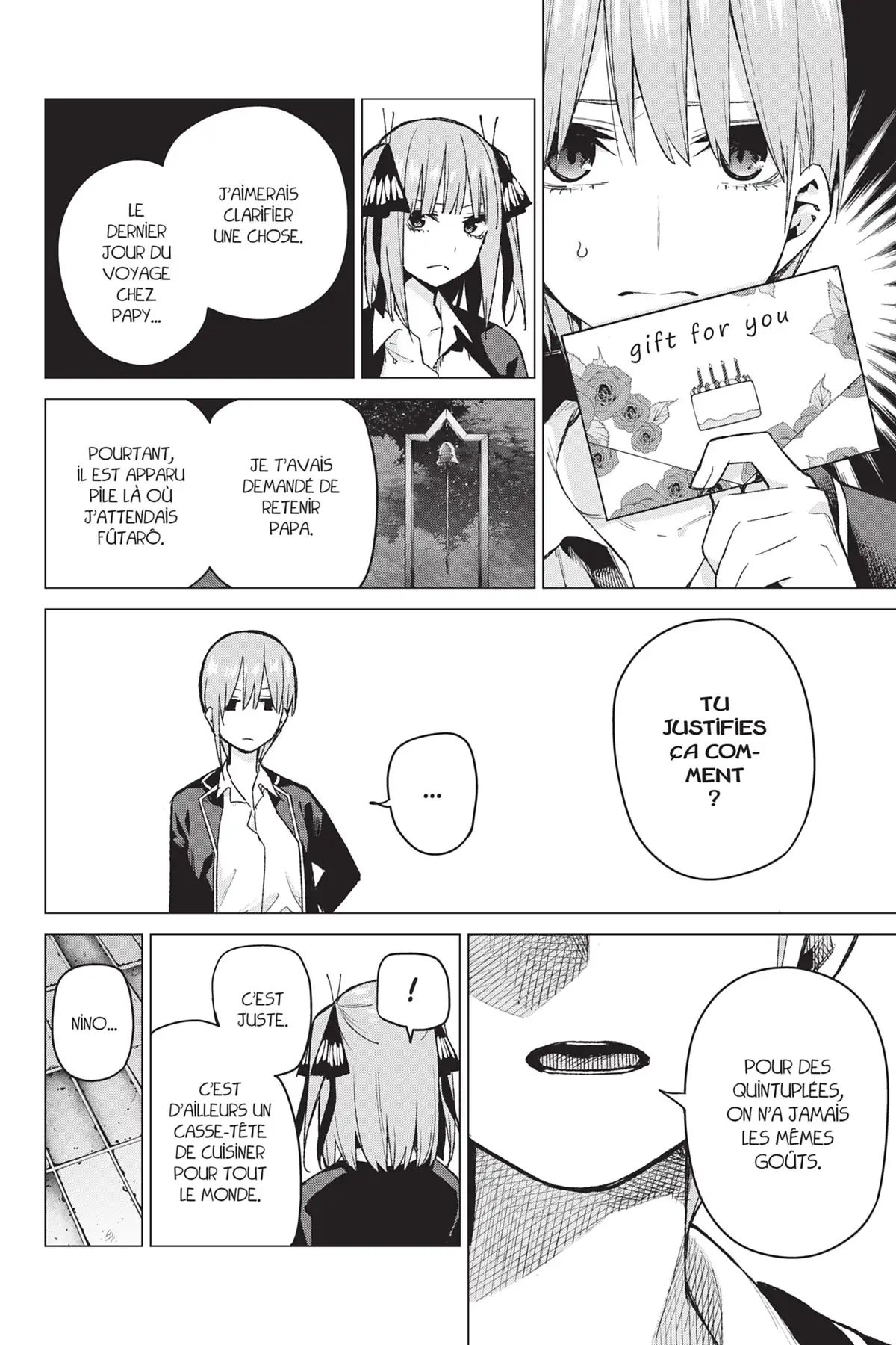 The Quintessential Quintuplets Volume 9 page 137