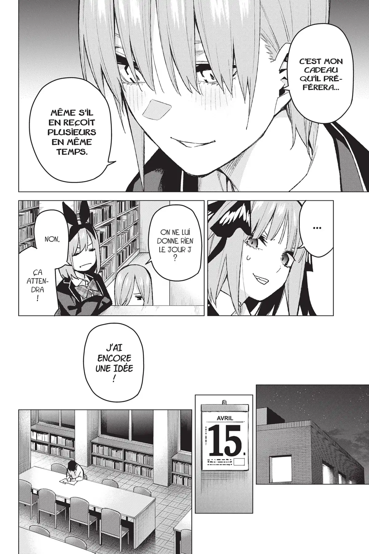 The Quintessential Quintuplets Volume 9 page 143