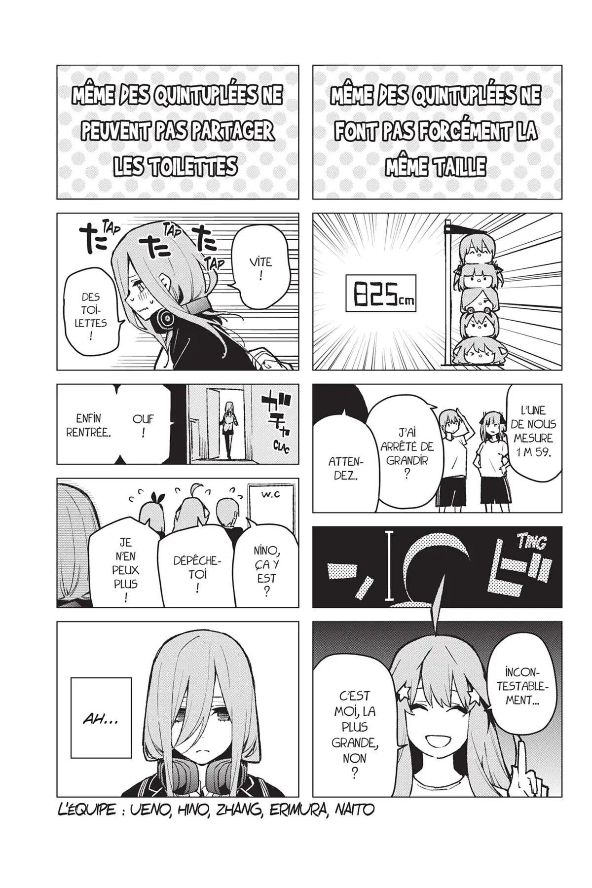 The Quintessential Quintuplets Volume 9 page 190