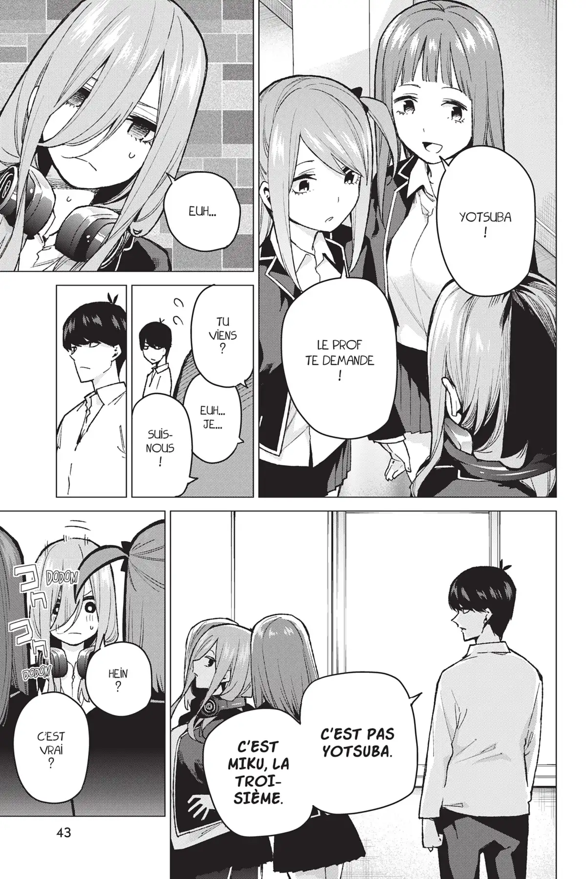 The Quintessential Quintuplets Volume 9 page 44