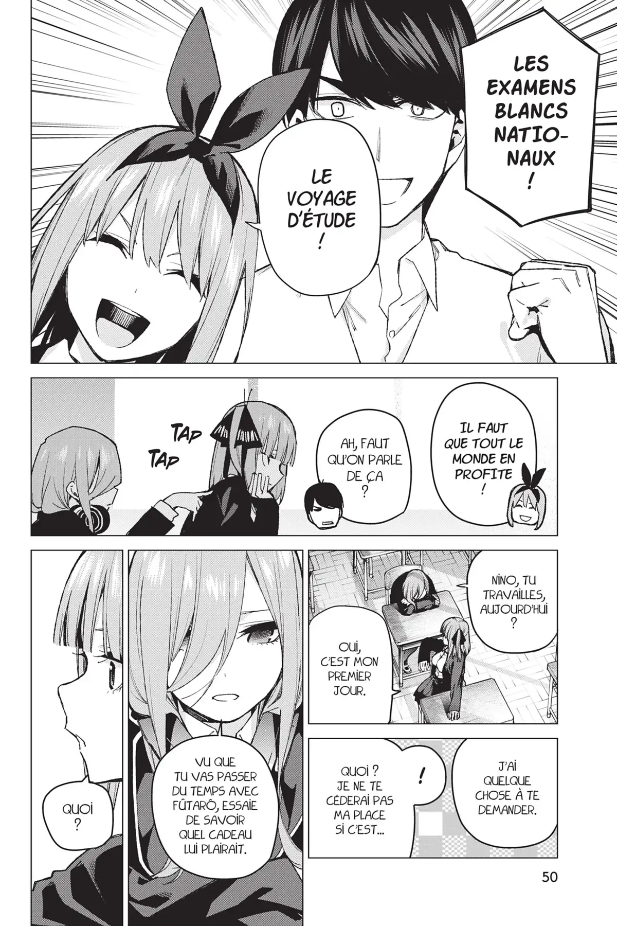 The Quintessential Quintuplets Volume 9 page 51