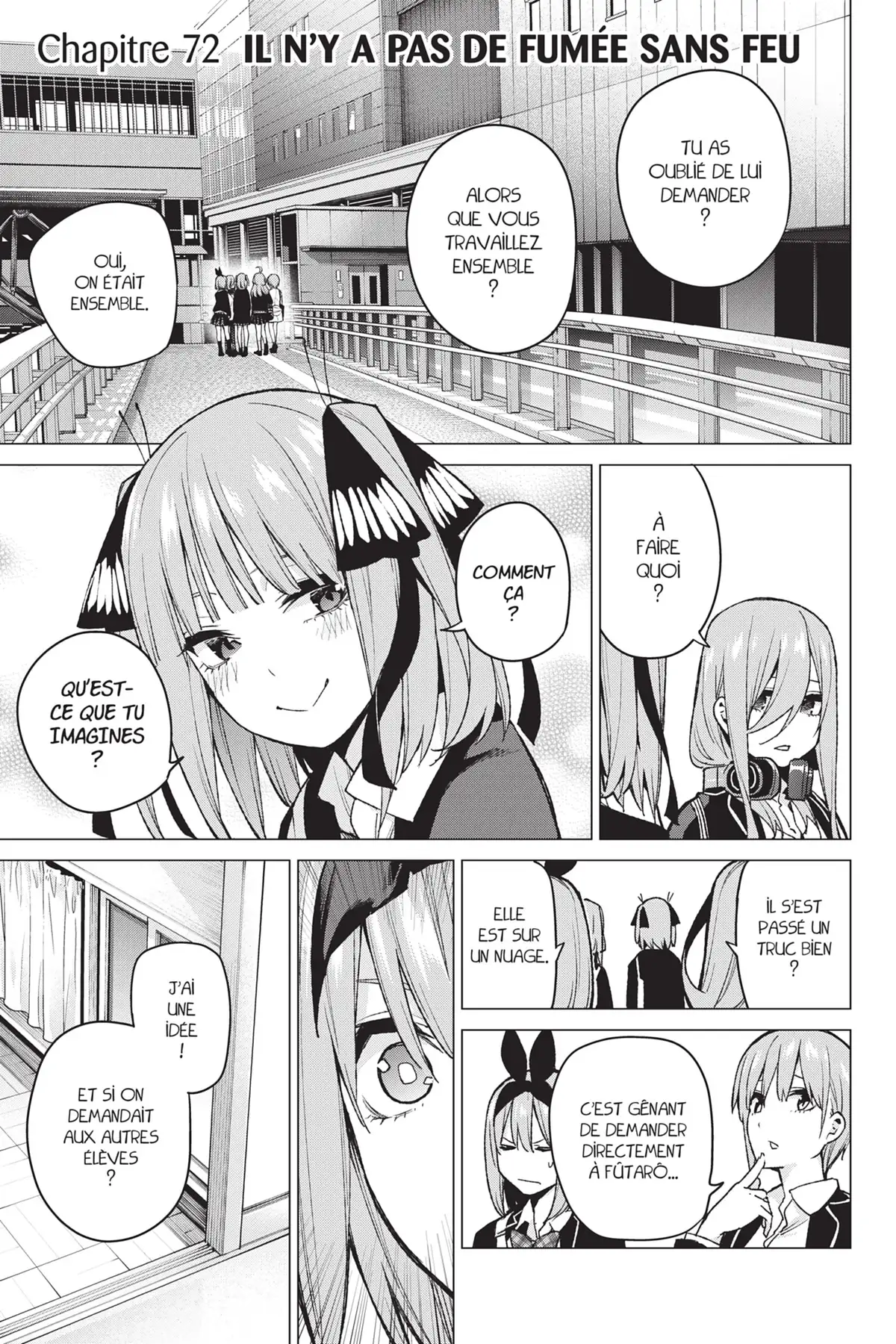 The Quintessential Quintuplets Volume 9 page 70