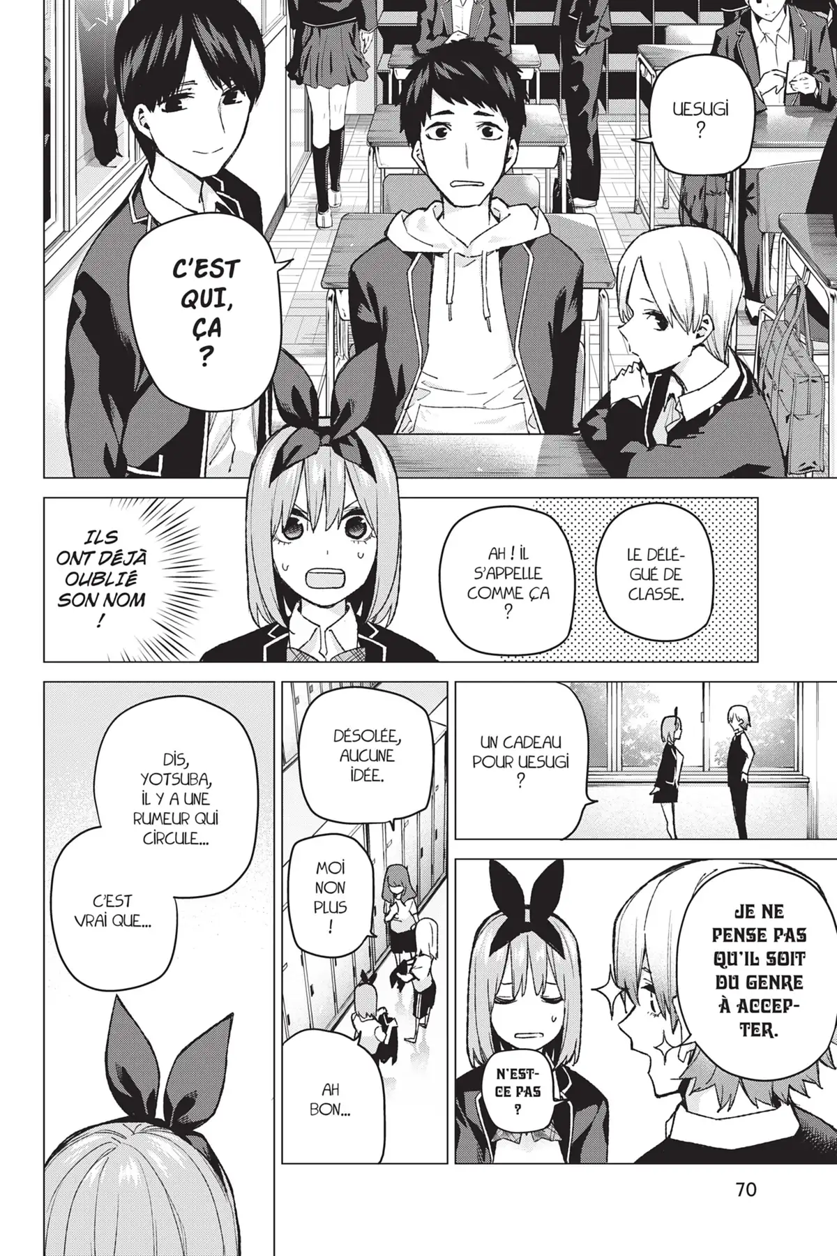 The Quintessential Quintuplets Volume 9 page 71
