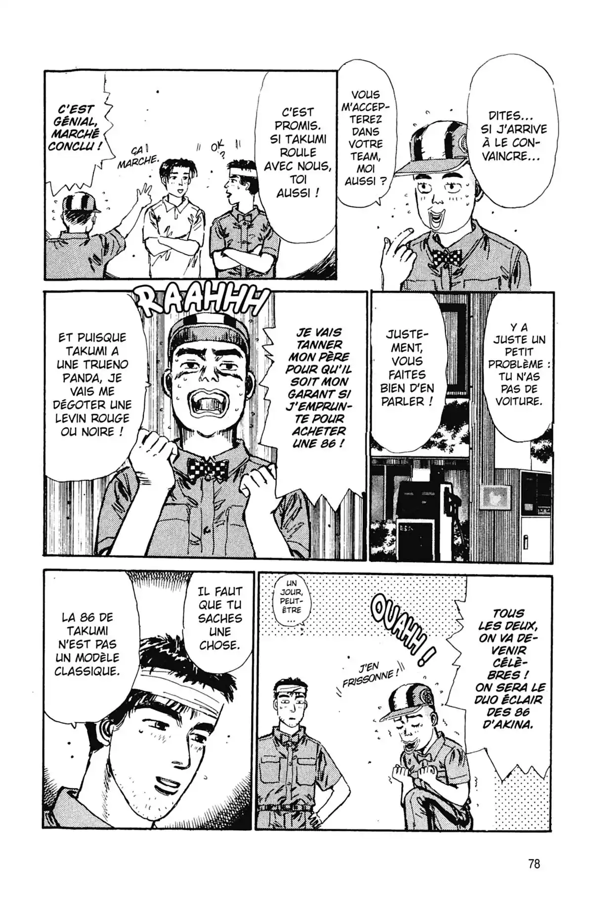 Initial D Volume 2 page 79