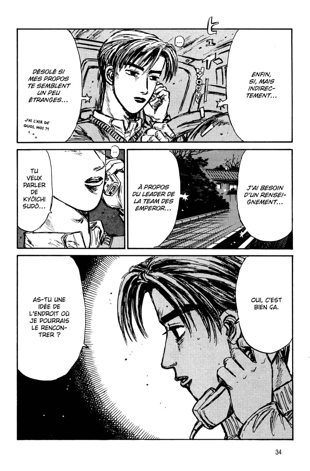 Initial D Volume 14 page 35