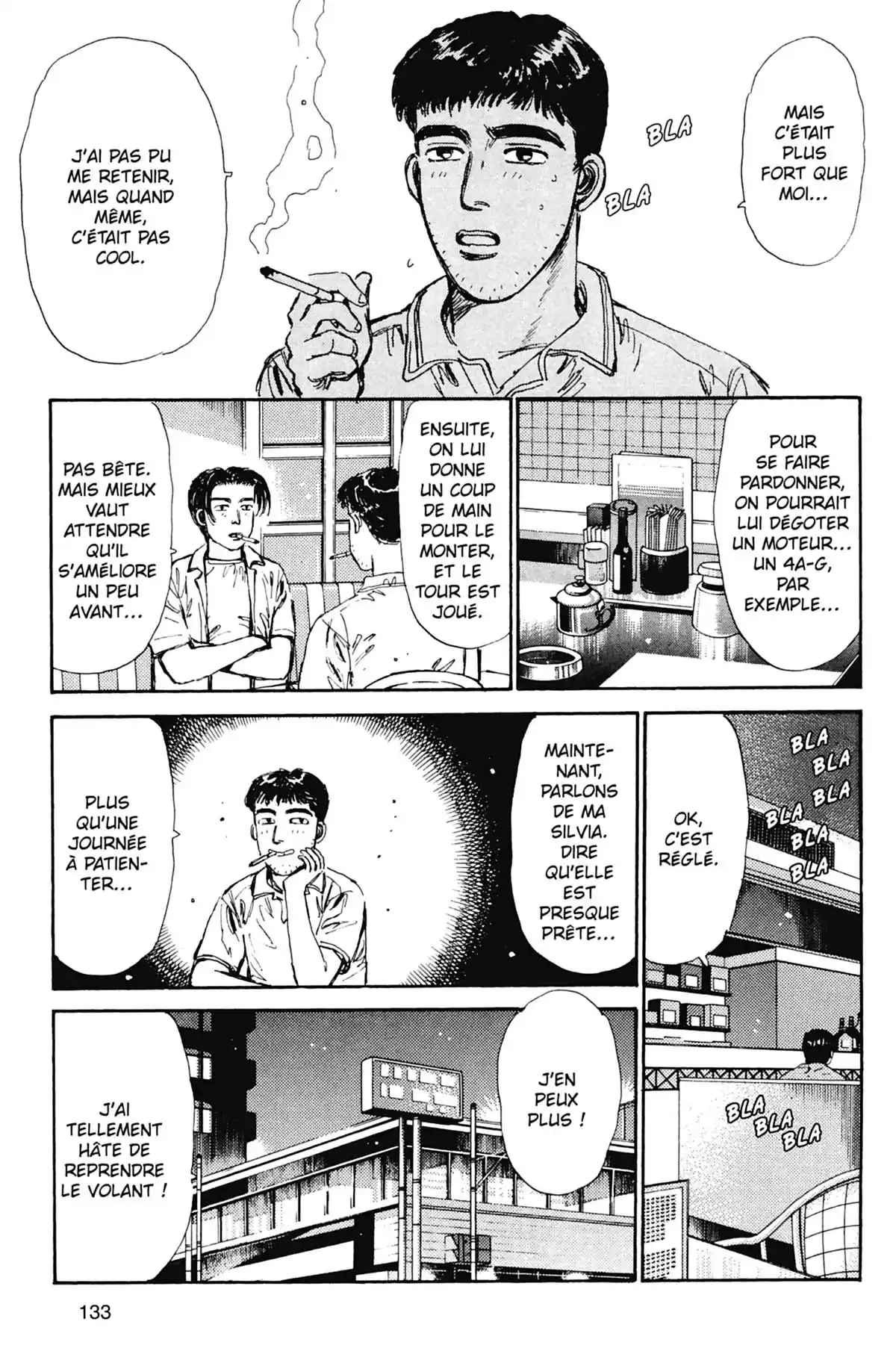 Initial D Volume 3 page 134
