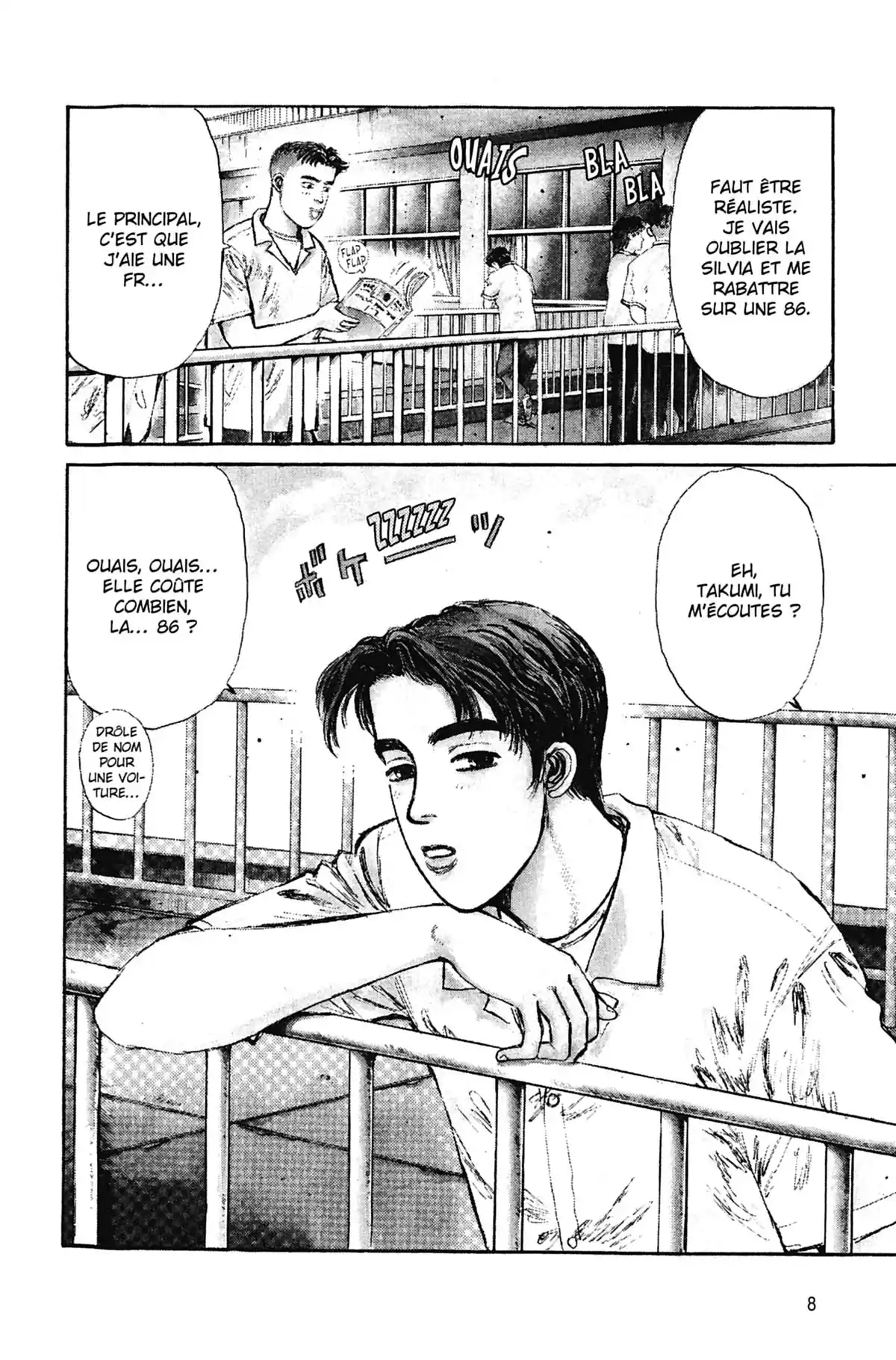 Initial D Volume 1 page 9