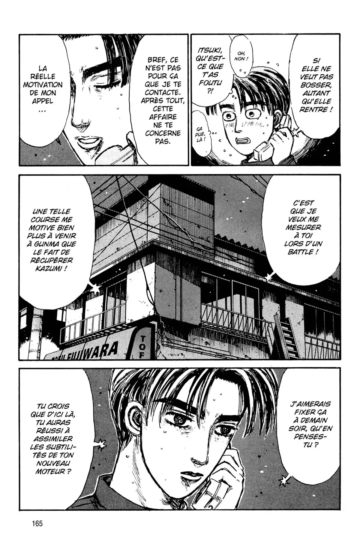 Initial D Volume 12 page 166