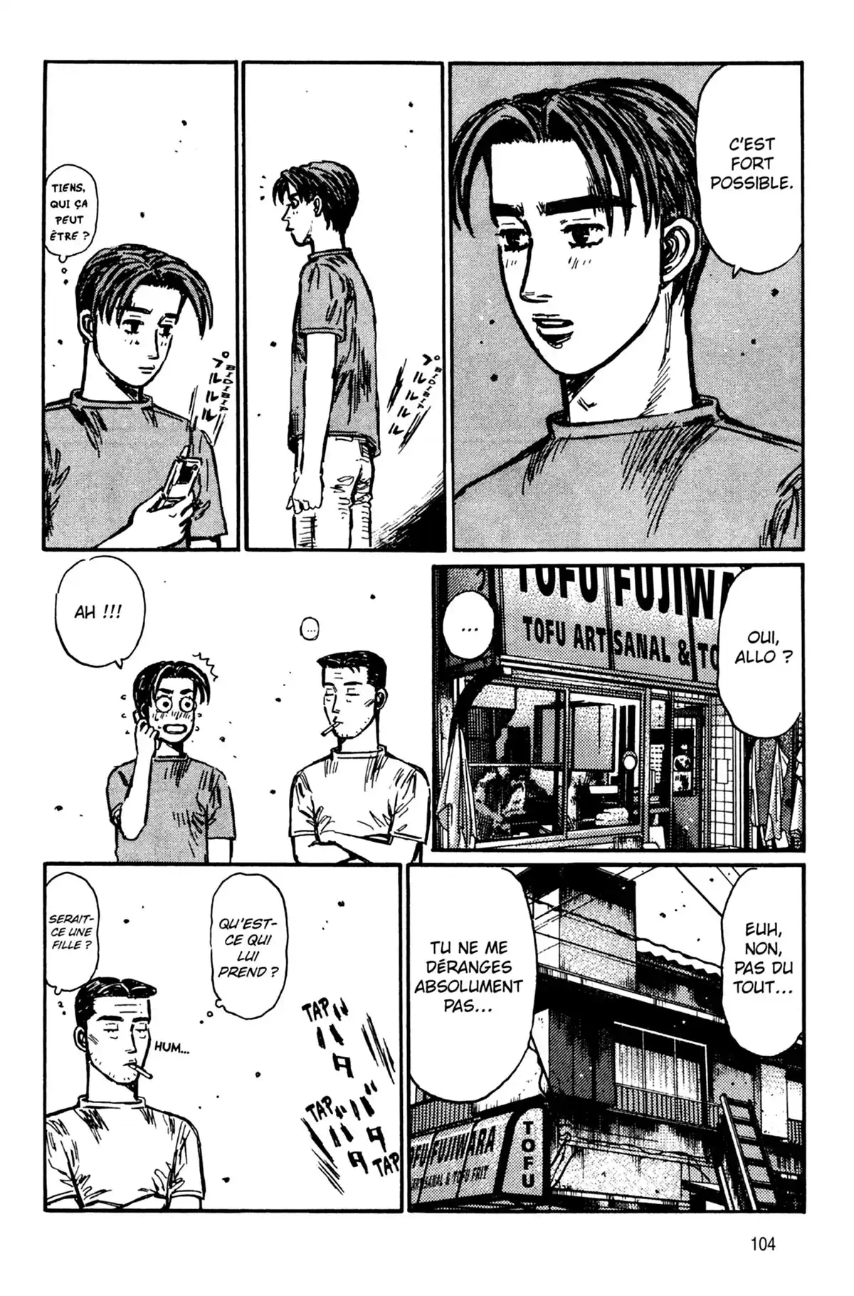 Initial D Volume 32 page 105