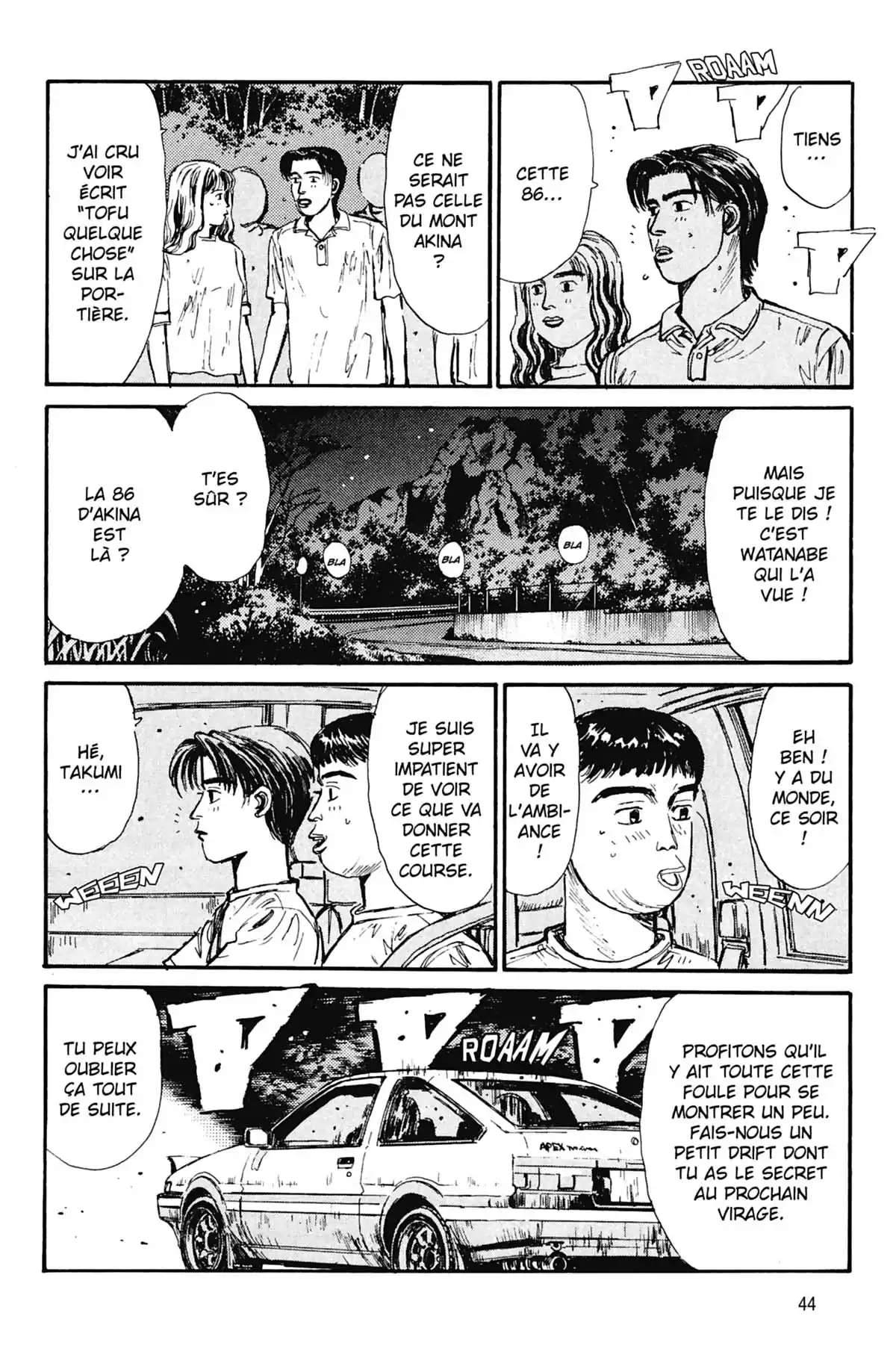 Initial D Volume 7 page 45