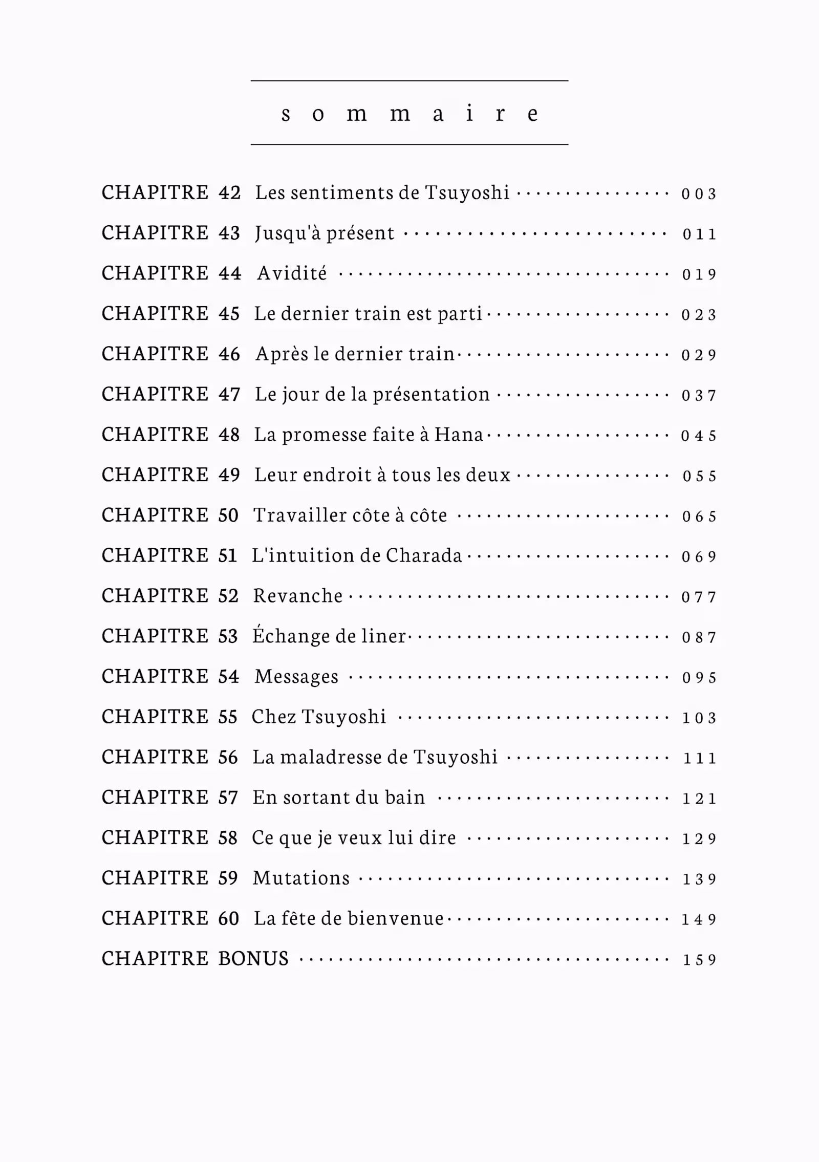 Hana l’inaccessible Volume 3 page 3