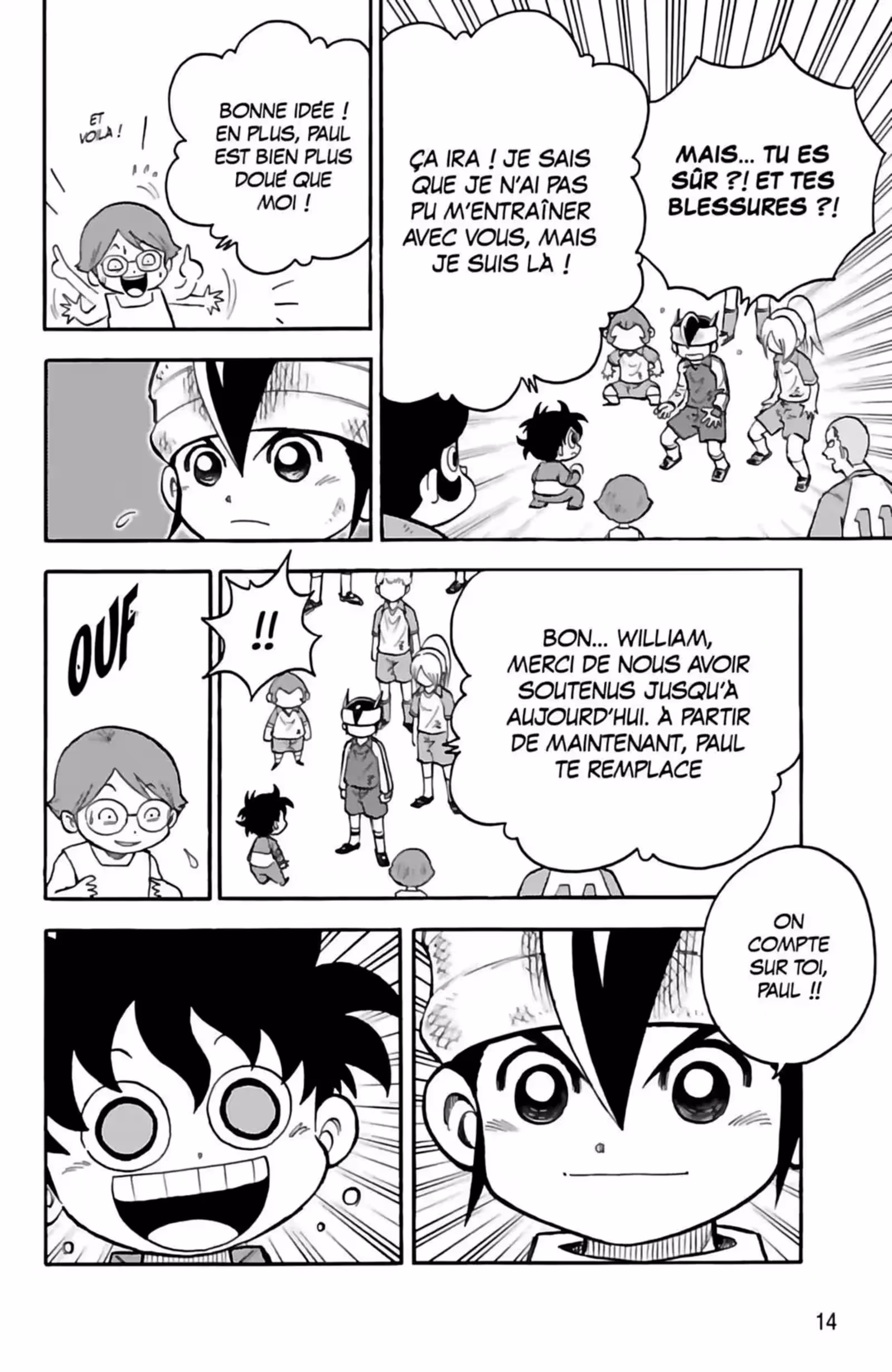 Inazuma Eleven Volume 4 page 14