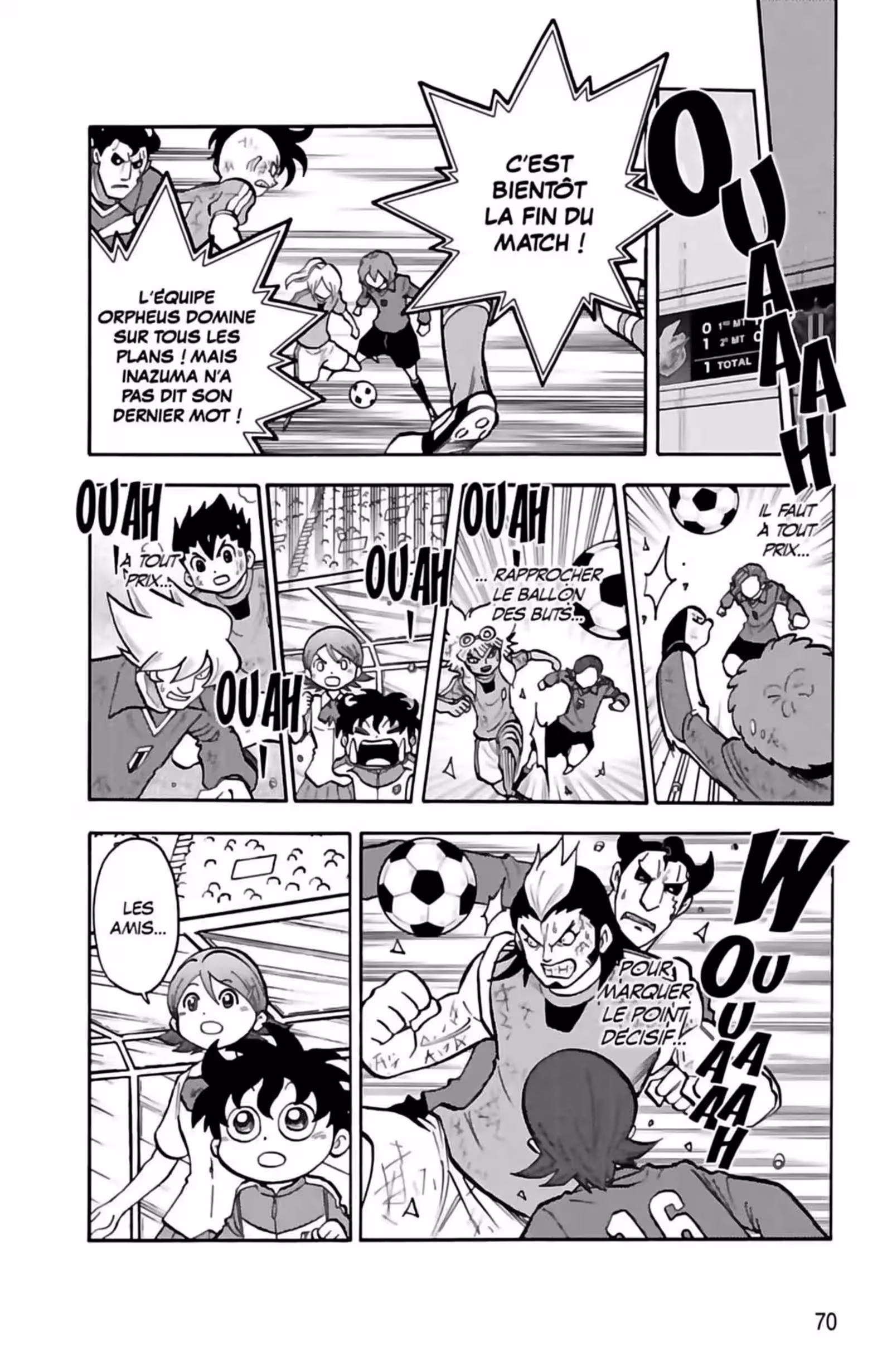 Inazuma Eleven Volume 10 page 70