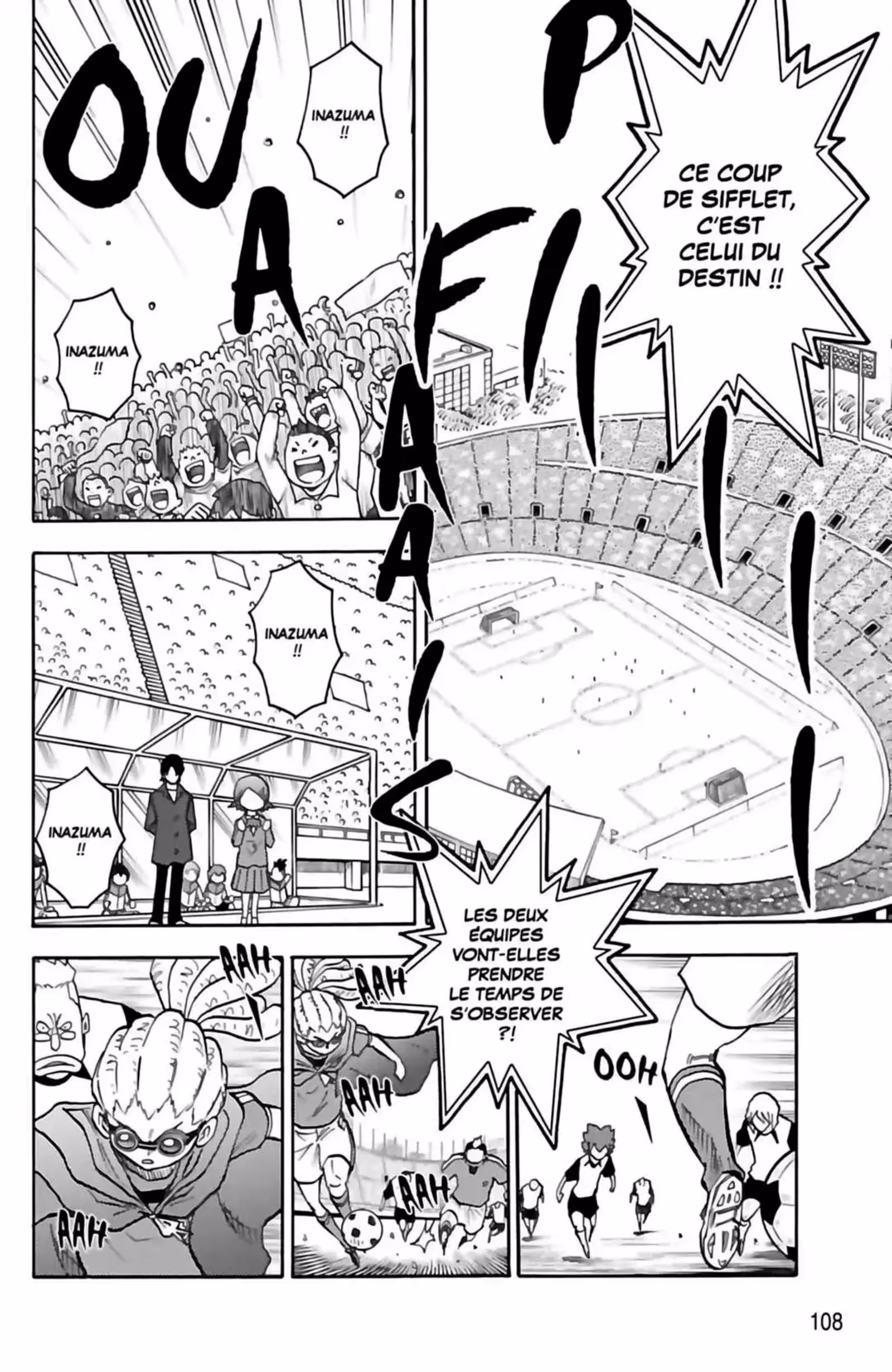 Inazuma Eleven Volume 7 page 108