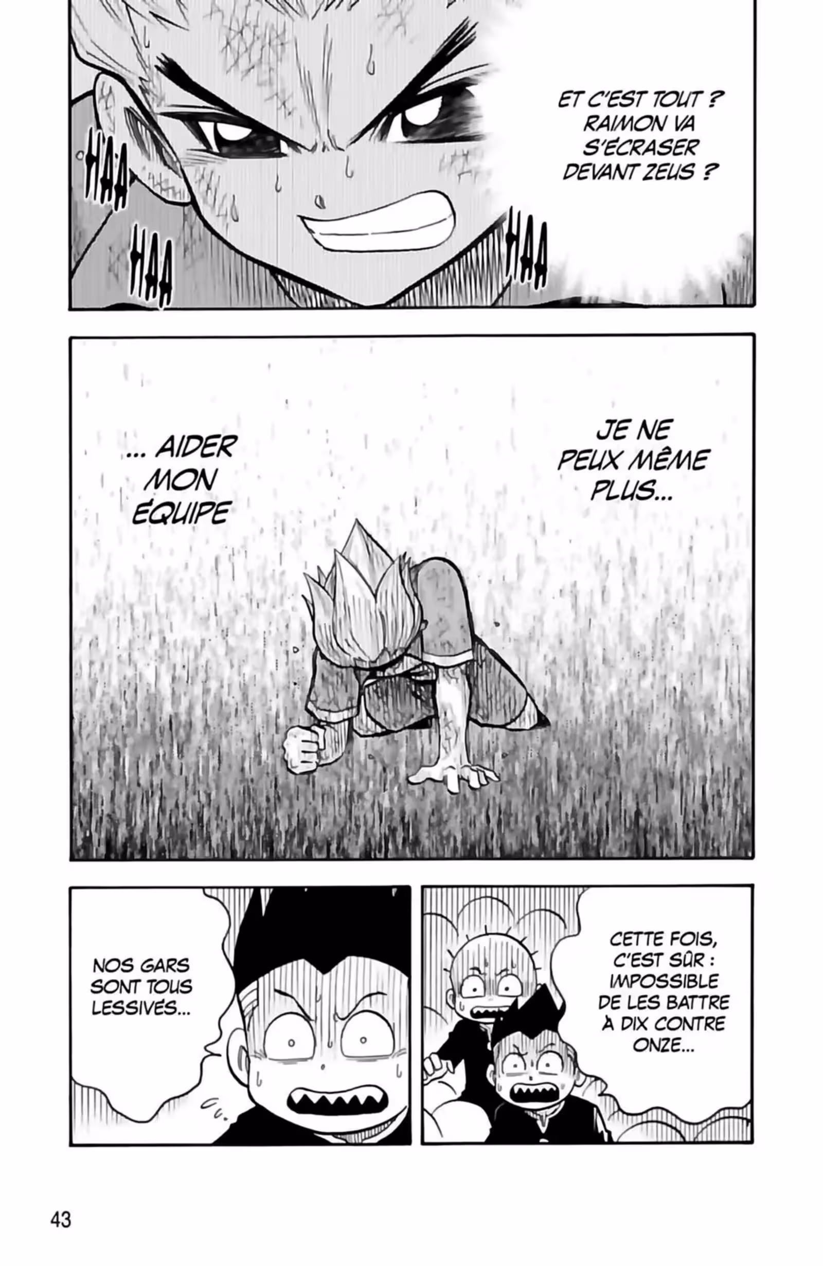Inazuma Eleven Volume 6 page 43