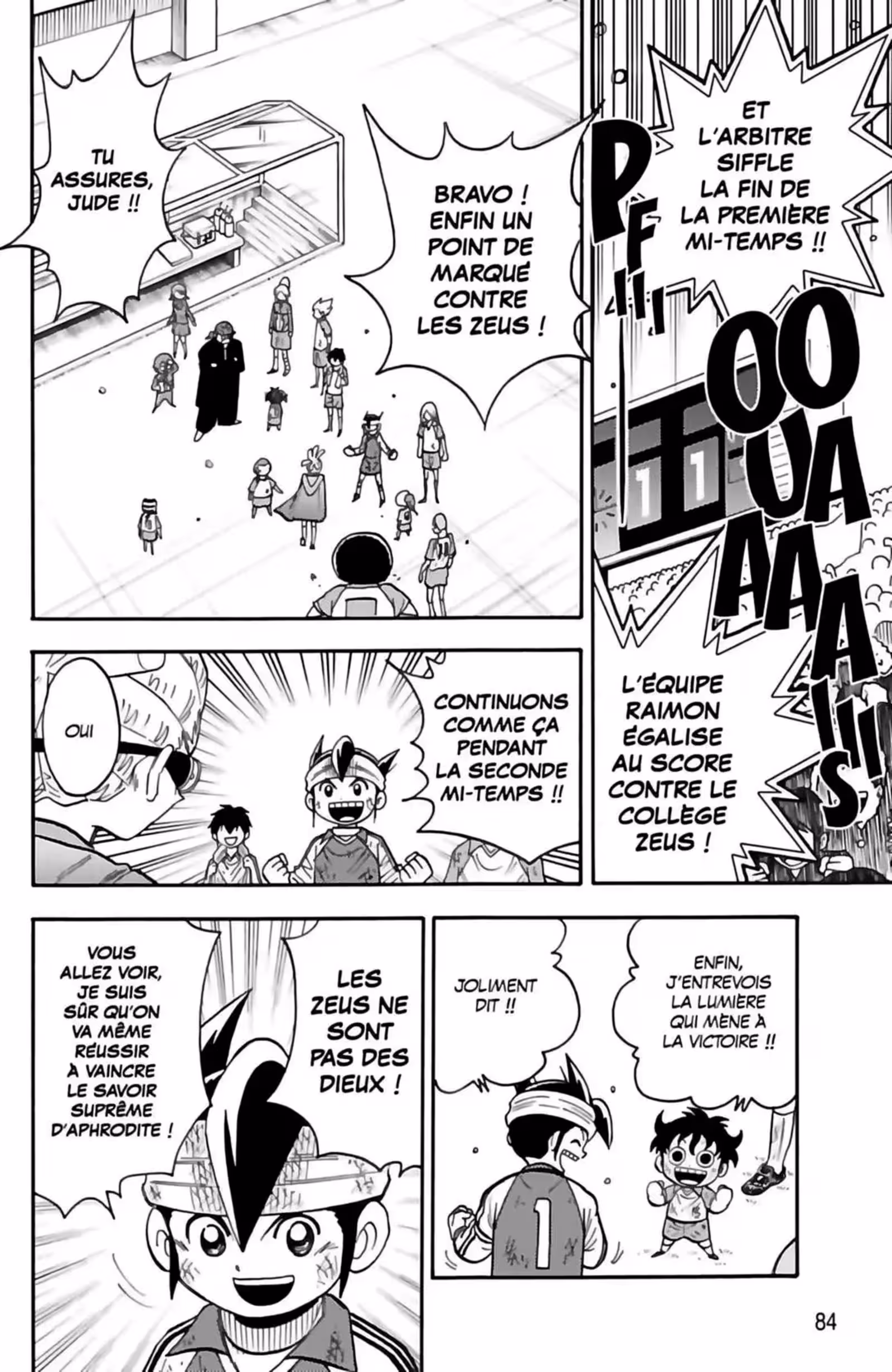 Inazuma Eleven Volume 6 page 84
