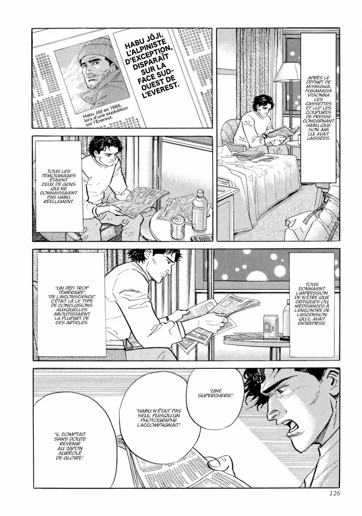 Le Sommet des Dieux Volume 5 page 127