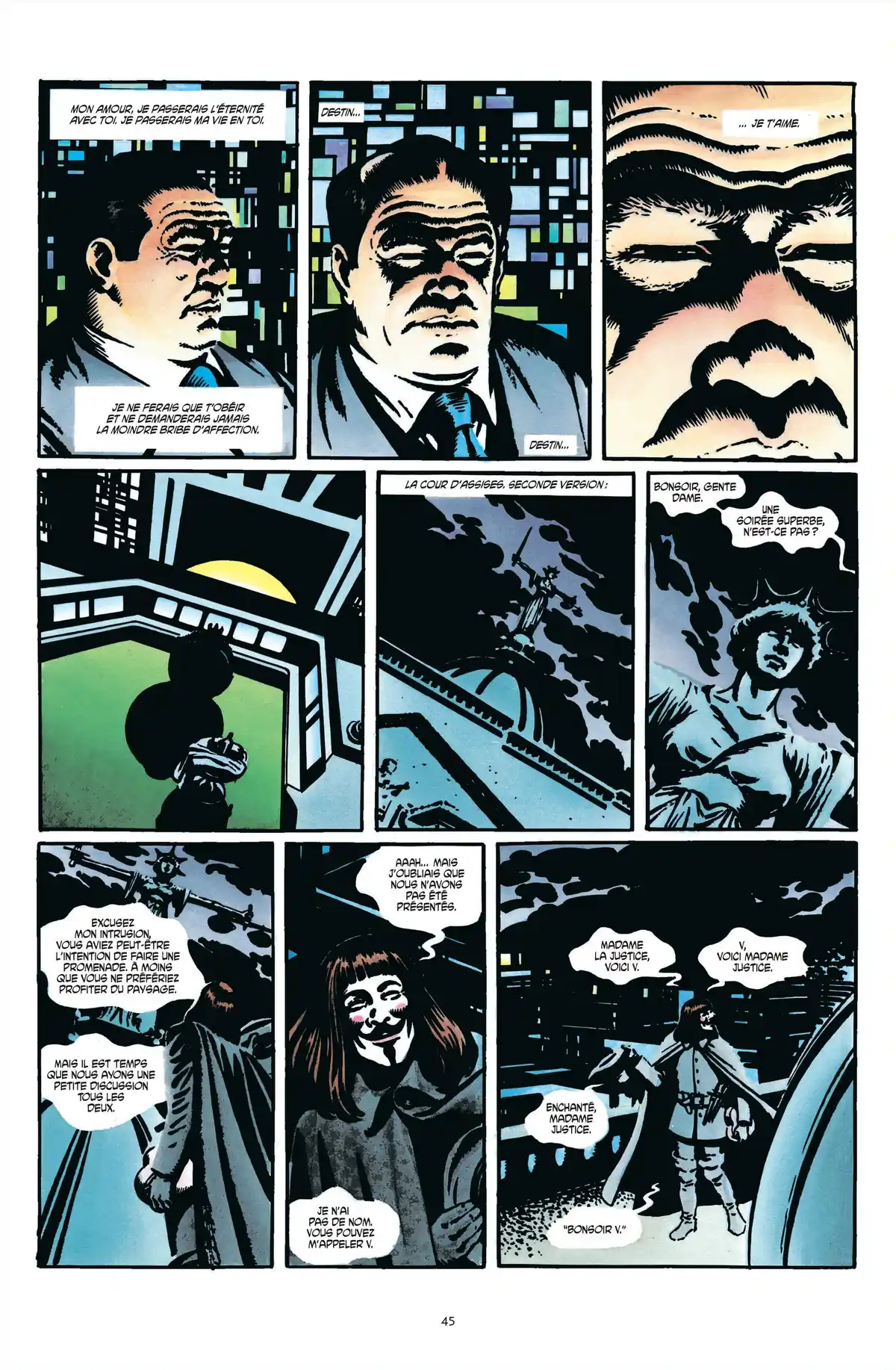 V pour Vendetta Volume 1 page 44