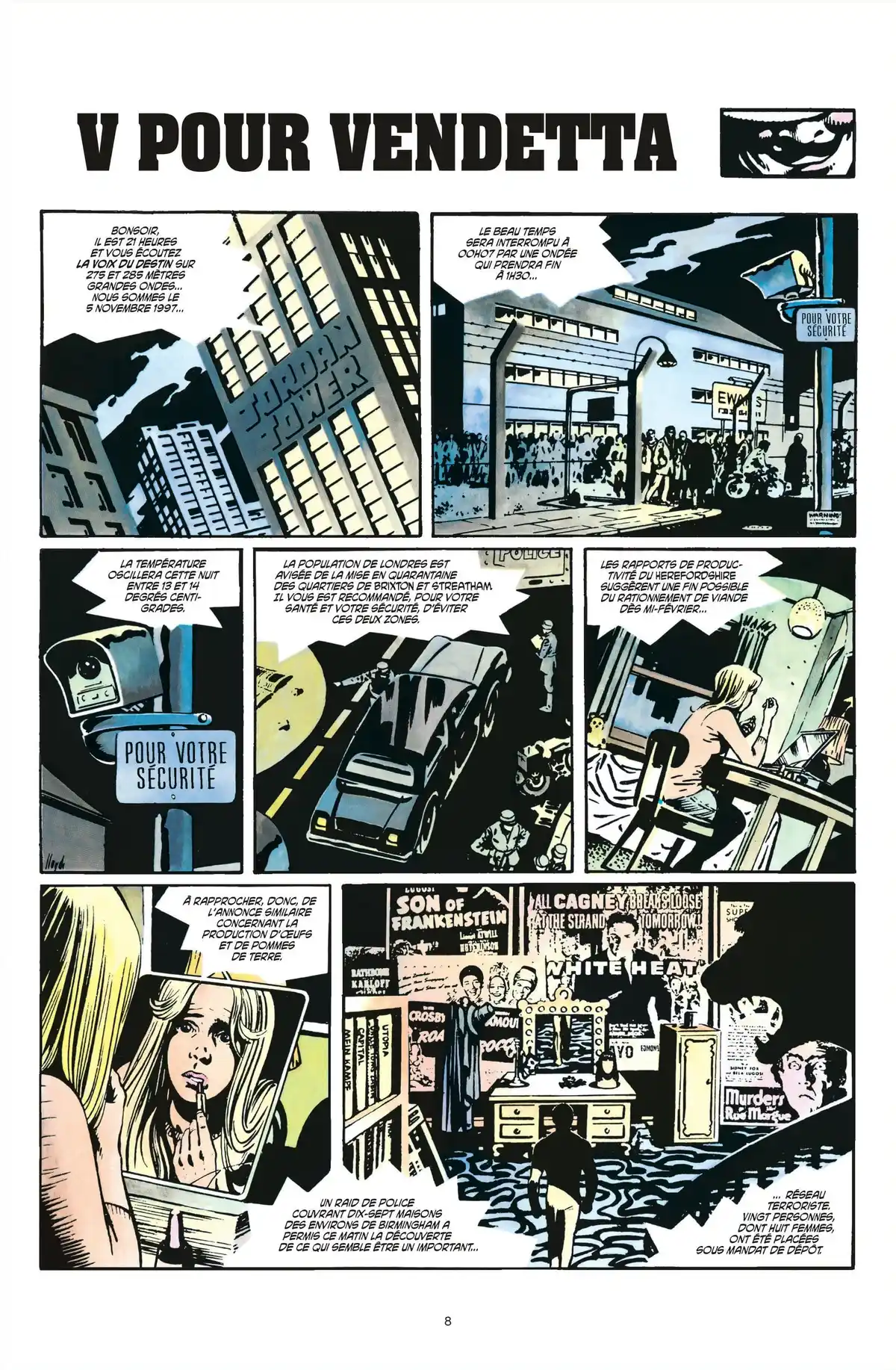 V pour Vendetta Volume 1 page 7