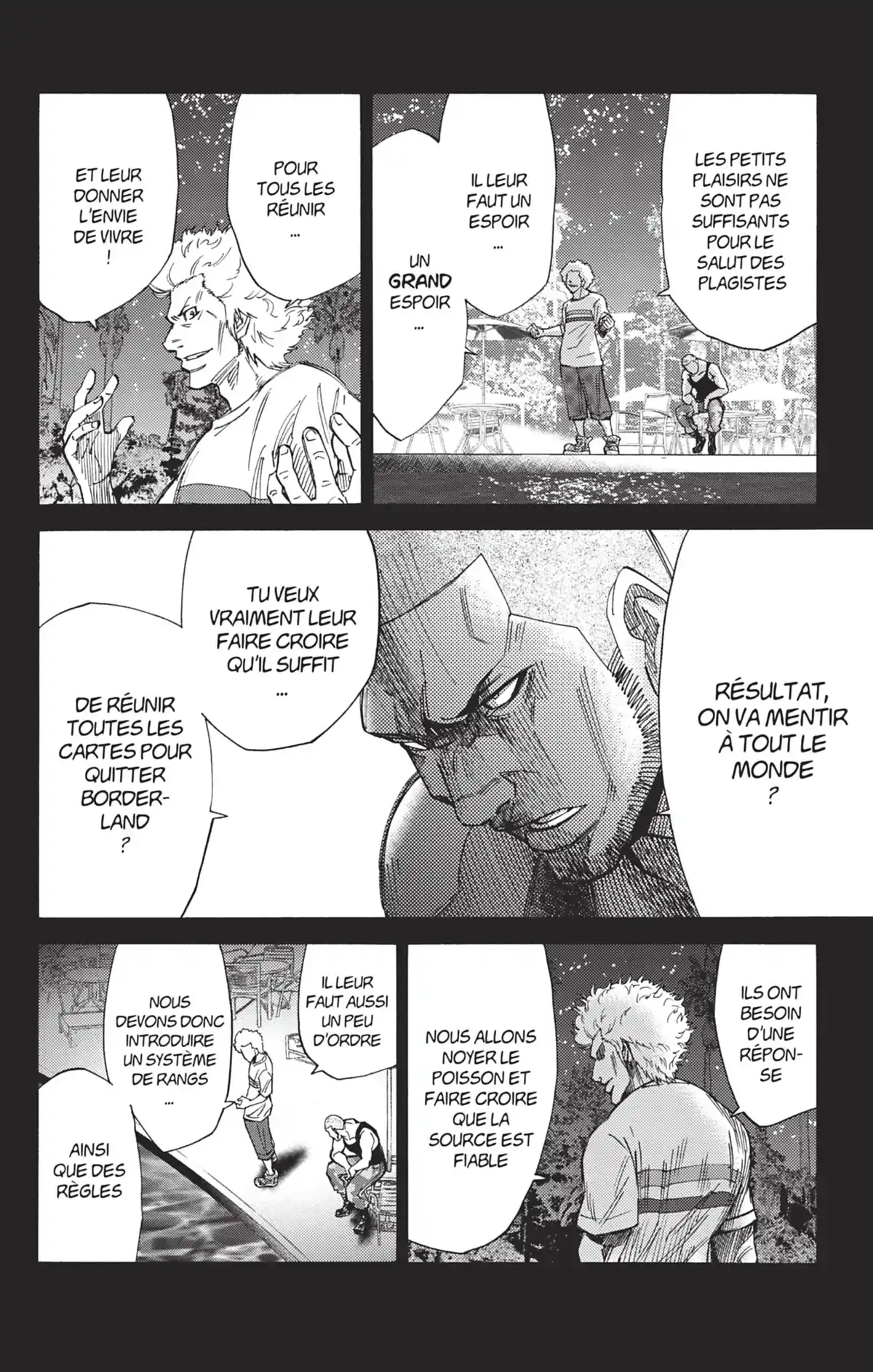 Alice in Borderland Volume 7 page 21