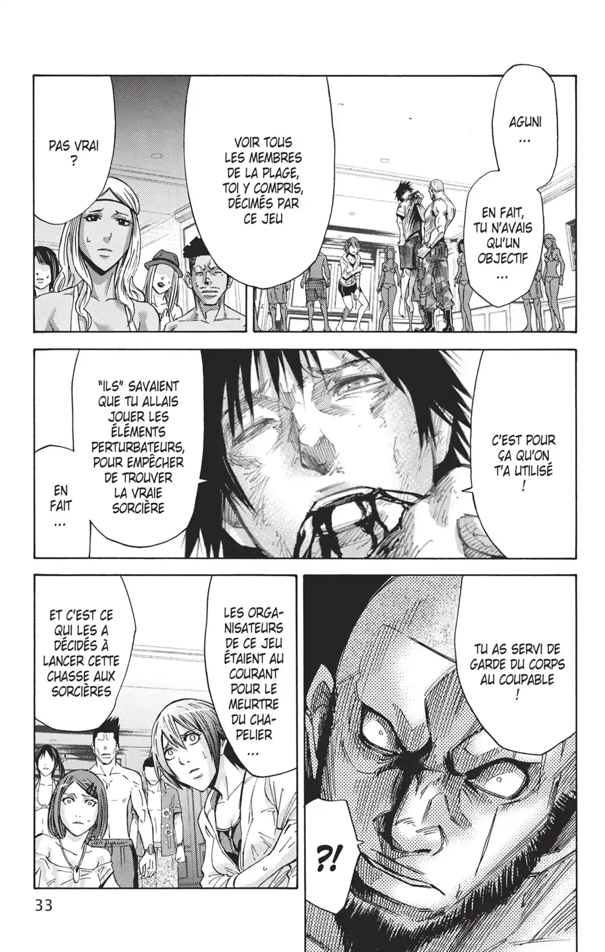 Alice in Borderland Volume 7 page 34