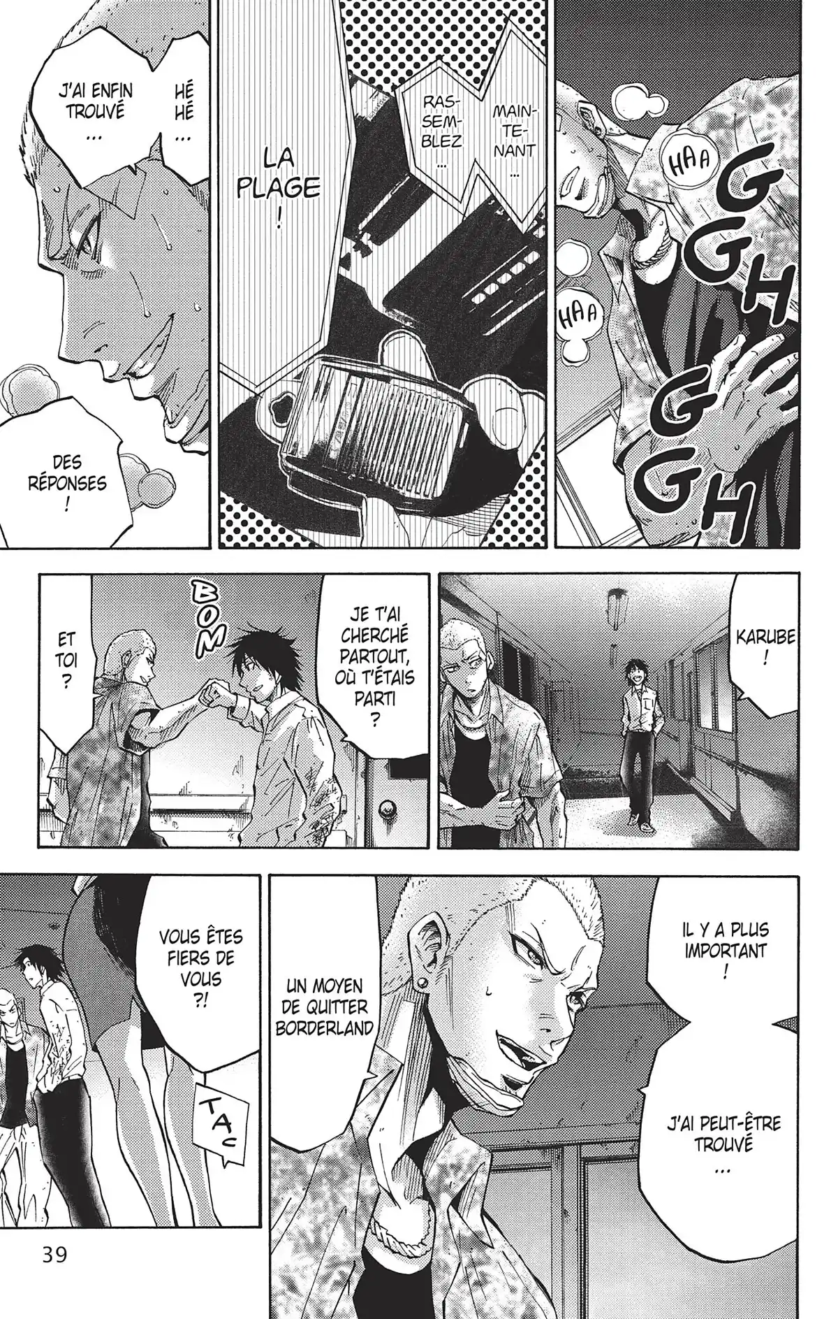 Alice in Borderland Volume 3 page 40